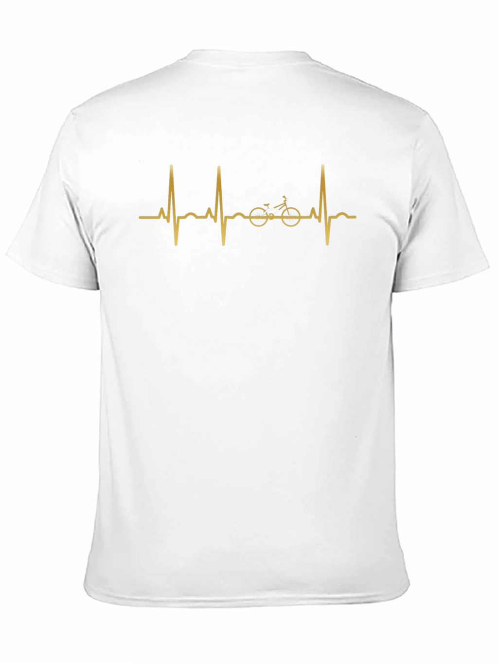 Heartbeat Bicycle Graphic T-Shirt - Cycling Life