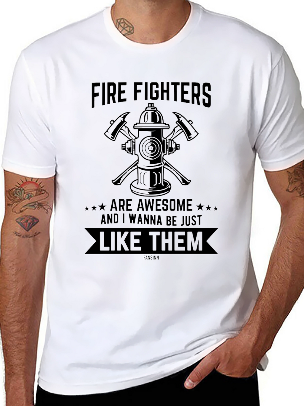 Firefighters Are Awesome T-Shirt