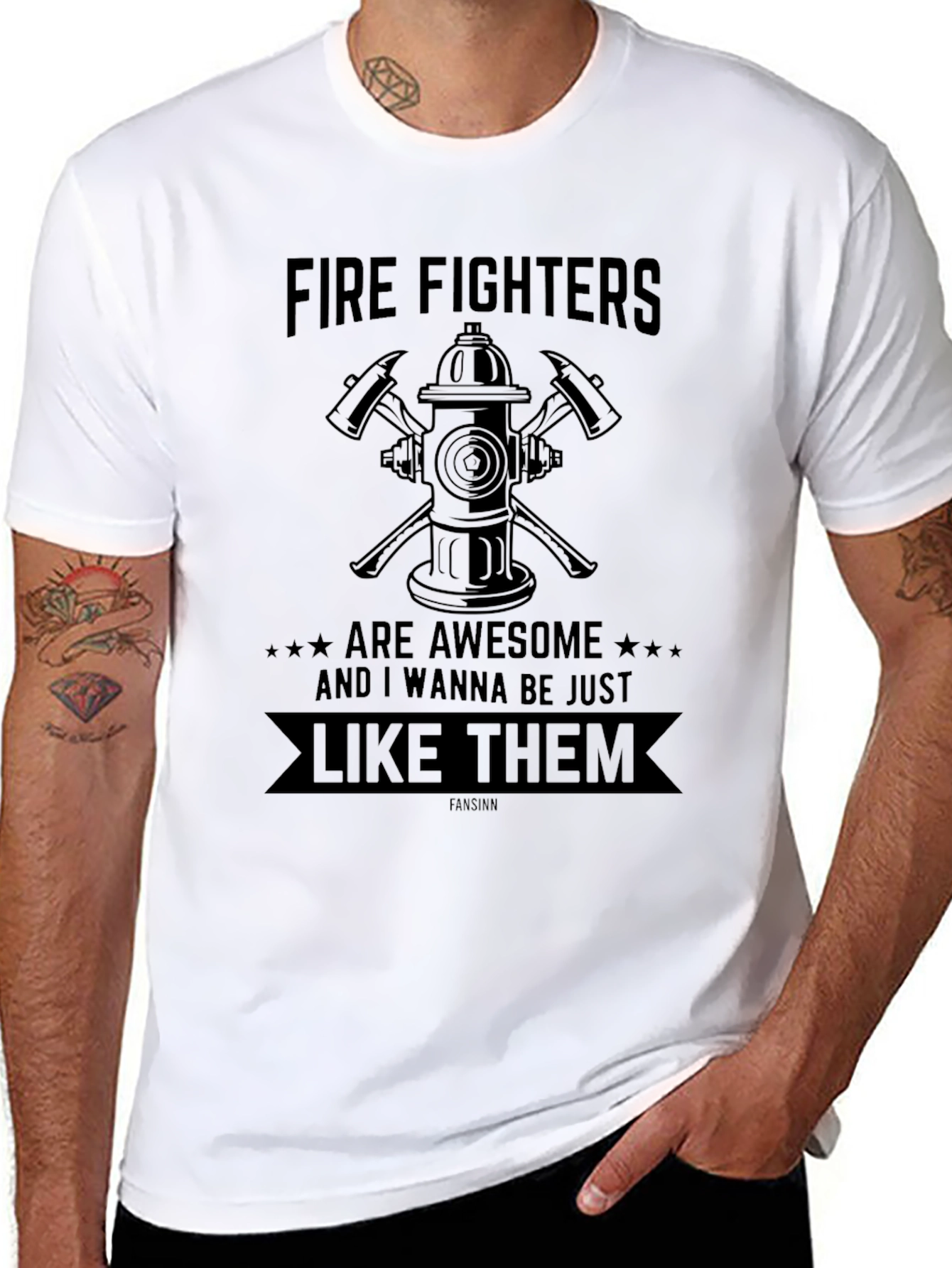 Firefighters Are Awesome T-Shirt