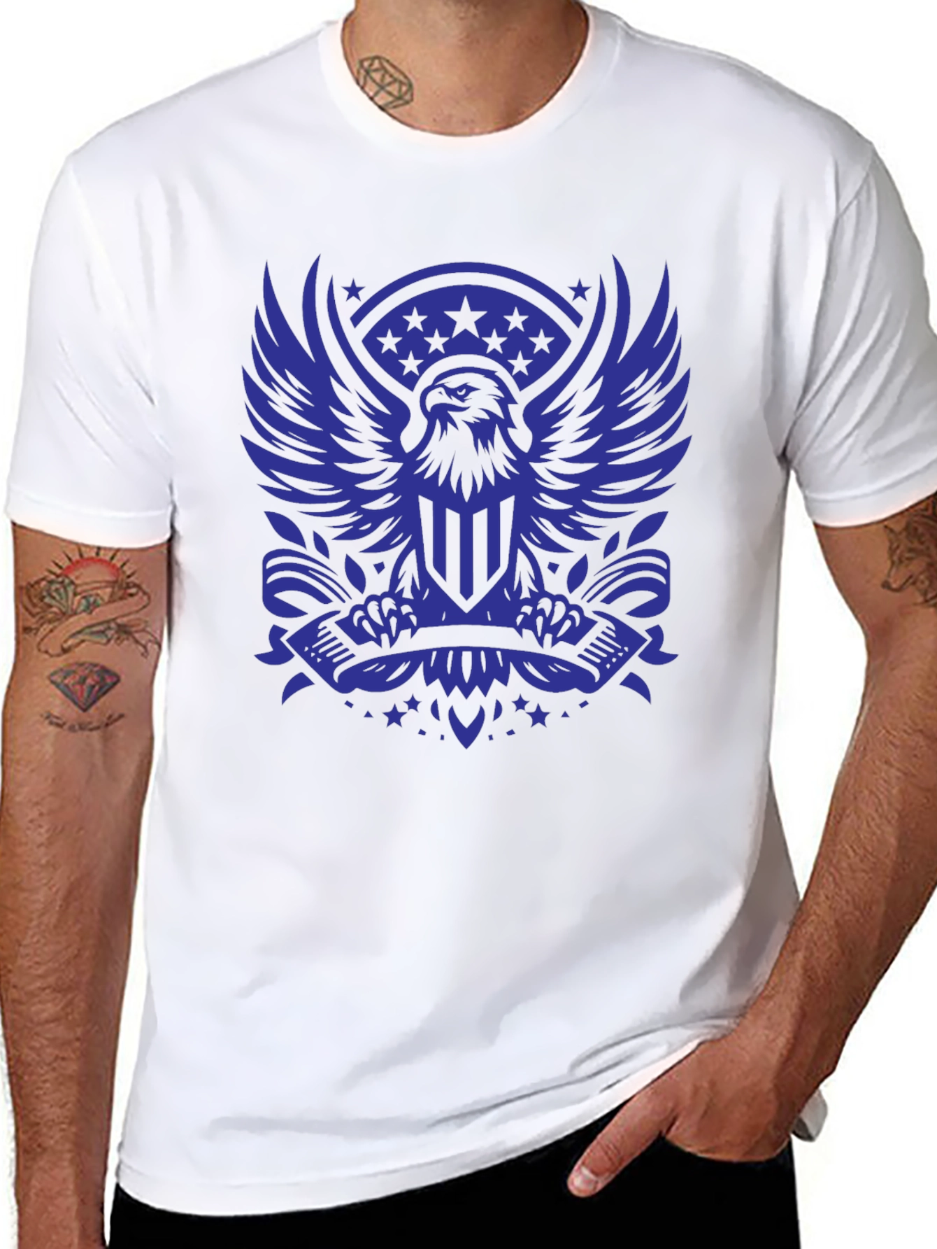 American Eagle Graphic Black T-Shirt