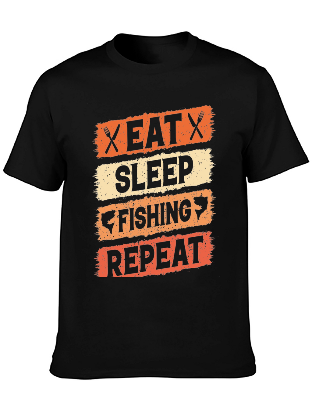 Eat Sleep Fishing Repeat T-Shirt