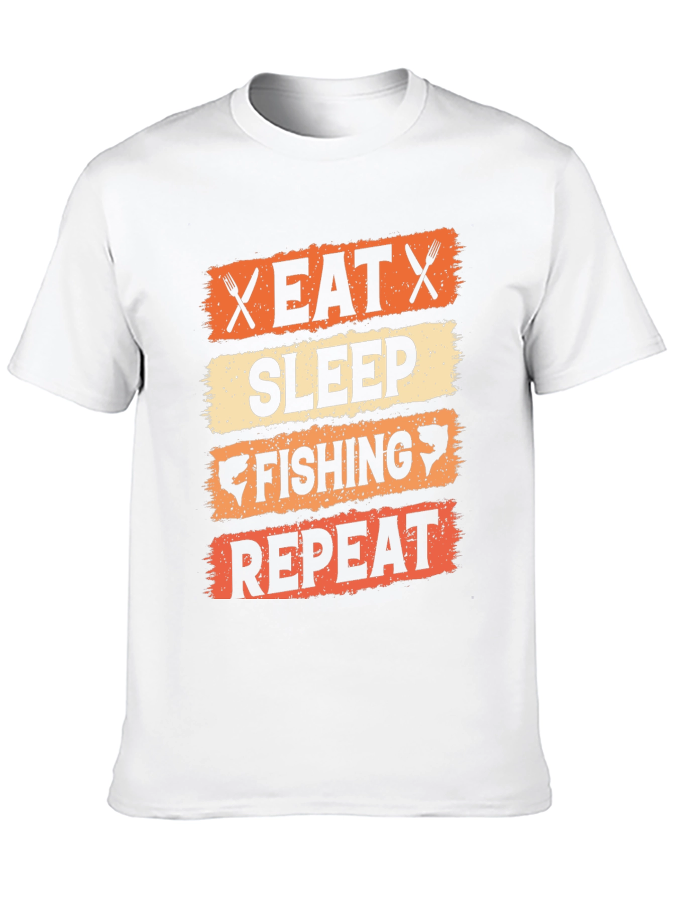 Eat Sleep Fishing Repeat T-Shirt