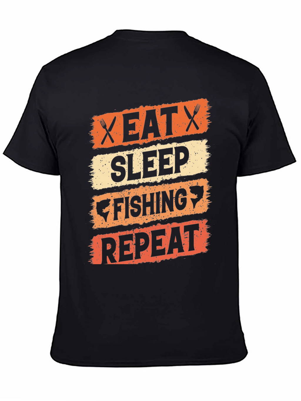 Eat Sleep Fishing Repeat T-Shirt
