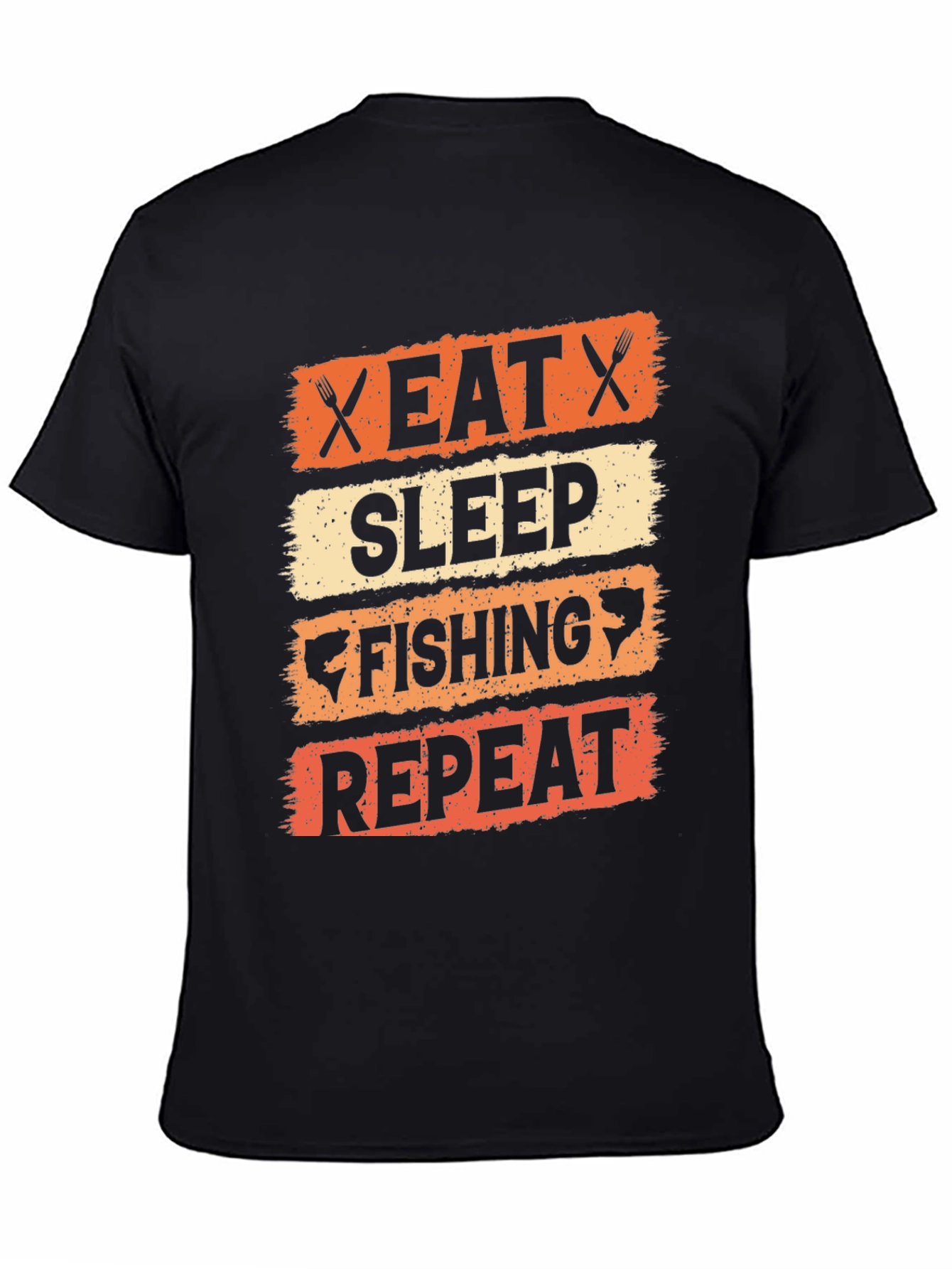 Eat Sleep Fishing Repeat T-Shirt