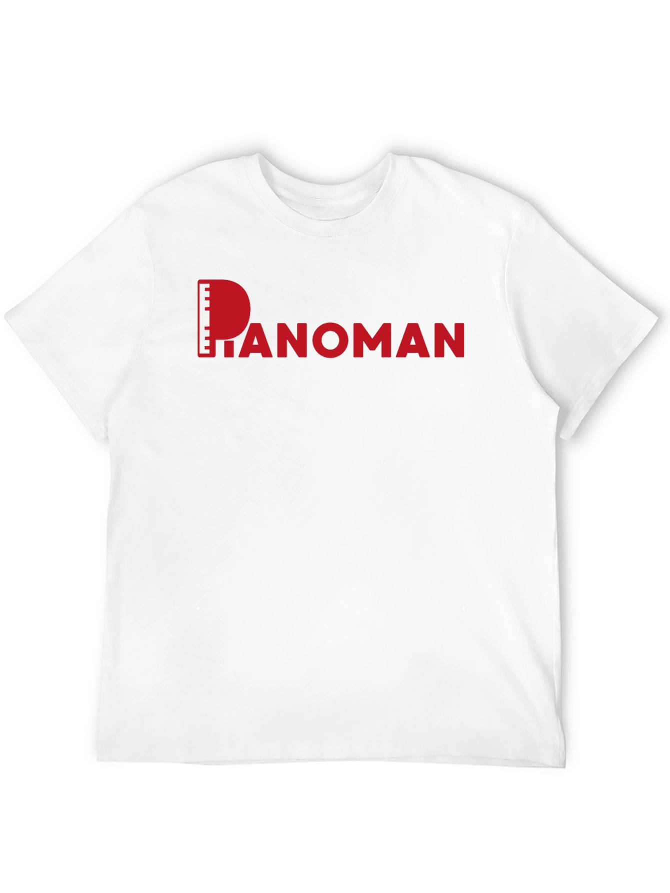 Pianoman Graphic Tee - Black Cotton Casual Shirt