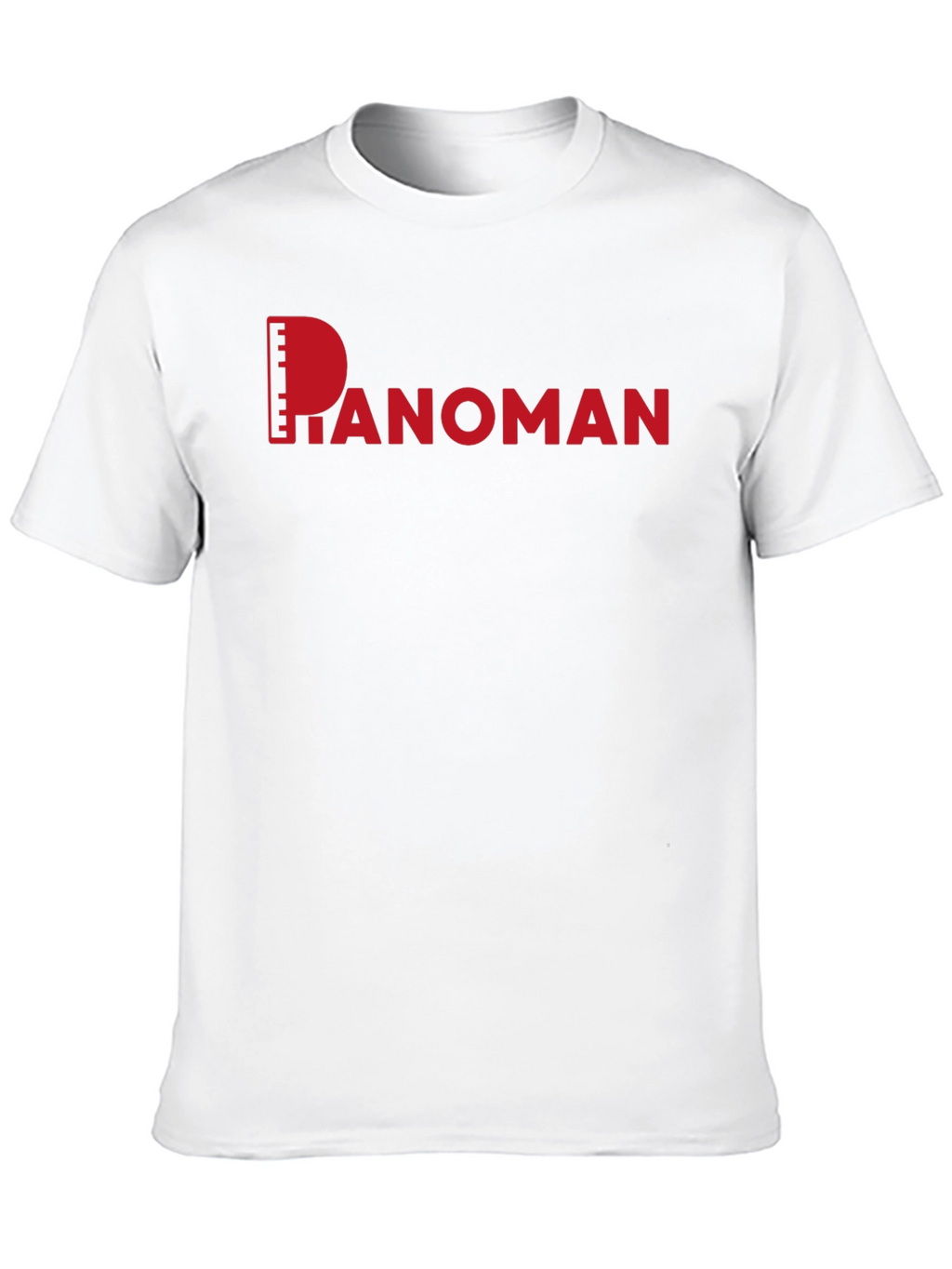 Pianoman Graphic Tee - Black Cotton Casual Shirt