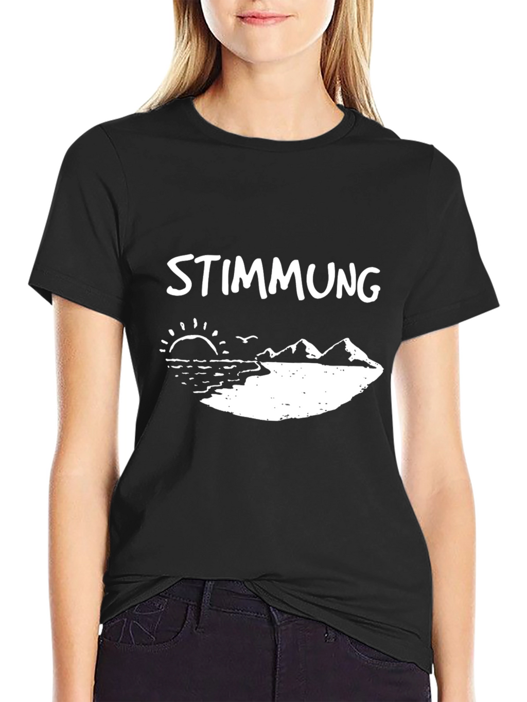 Stimmung Graphic T-Shirt - Black