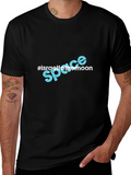 #israelitothemoon Space T-Shirt - Black
