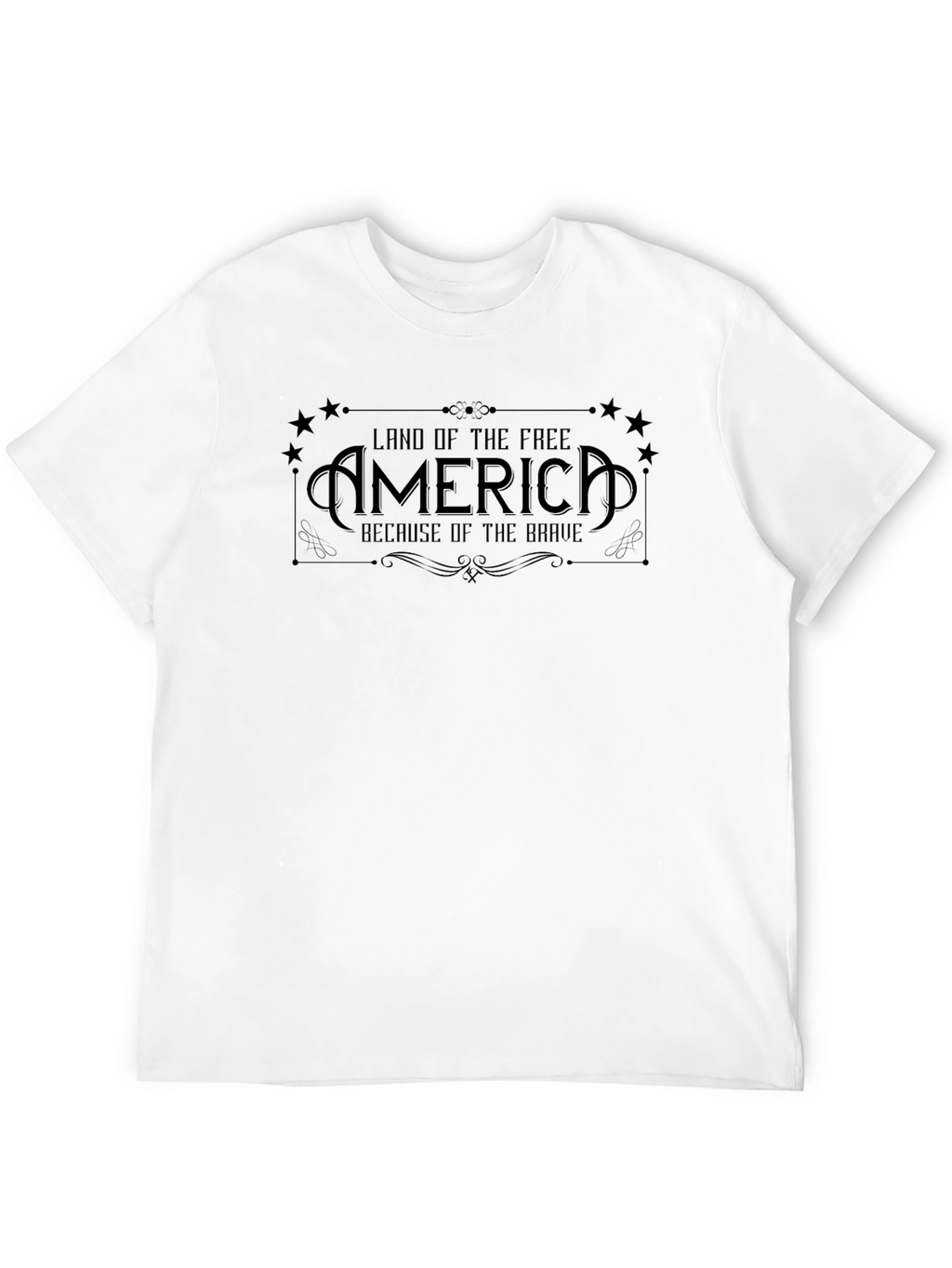 America Land of the Free Graphic Tee