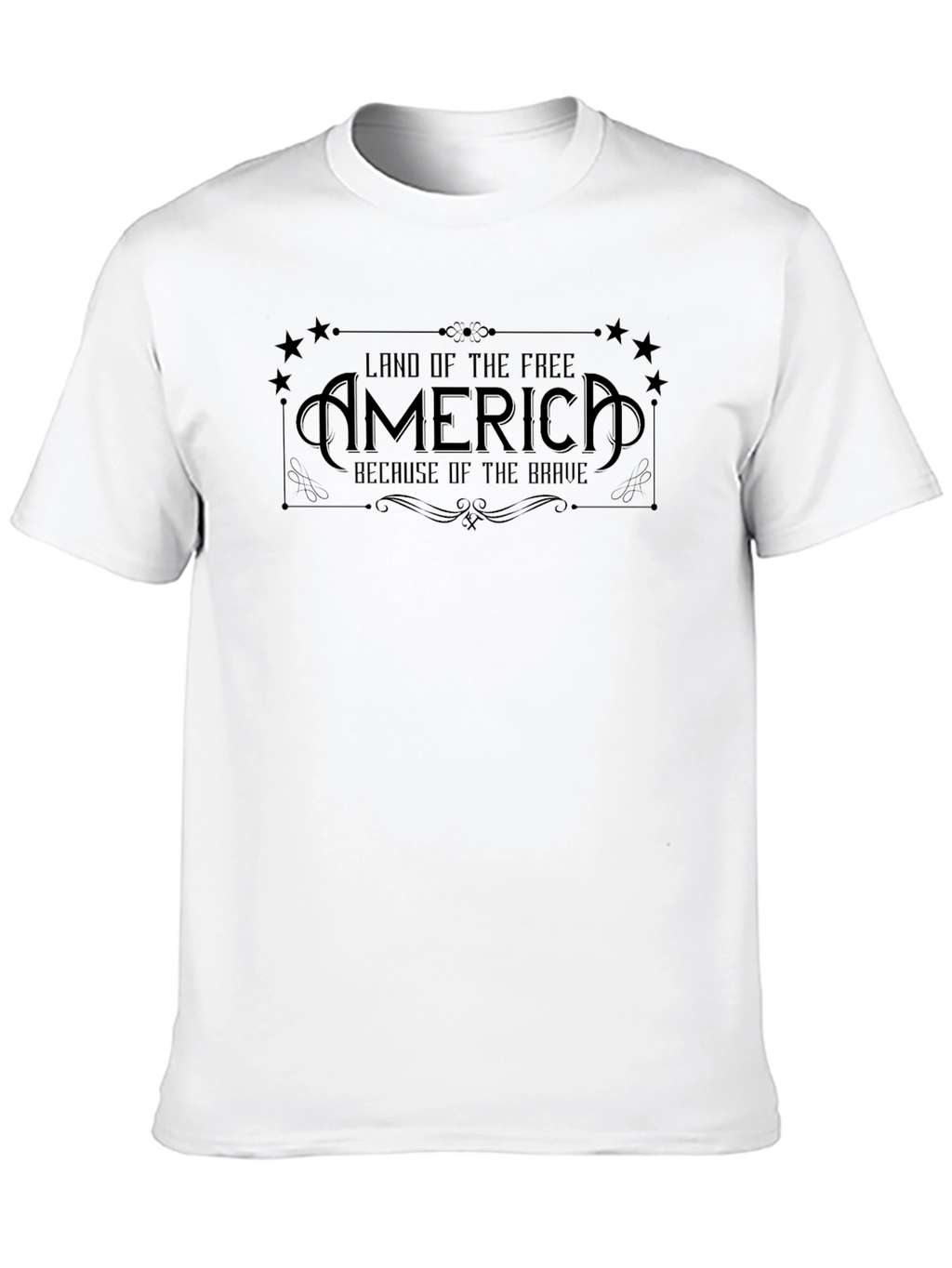 America Land of the Free Graphic Tee