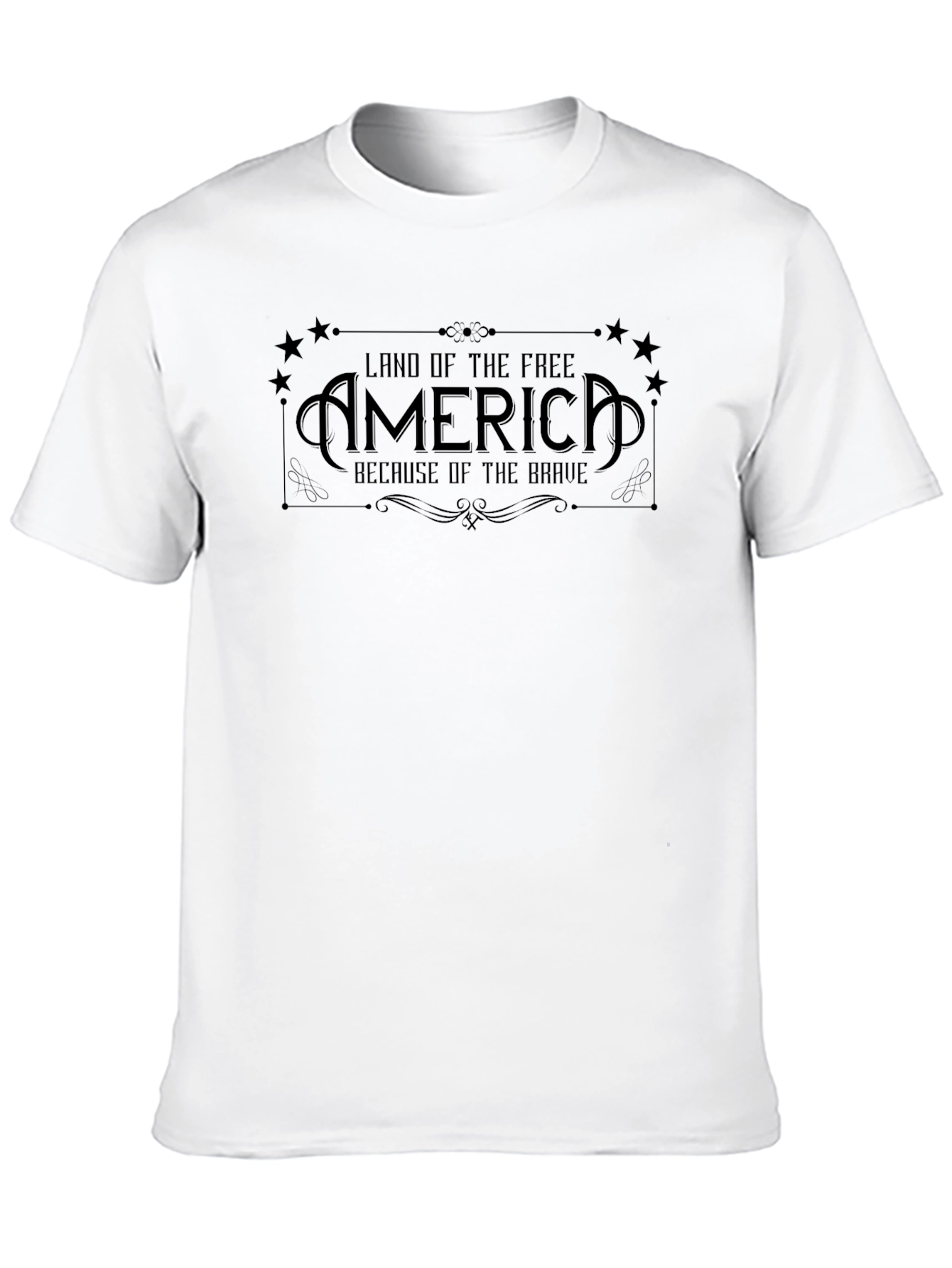 America Land of the Free Graphic Tee