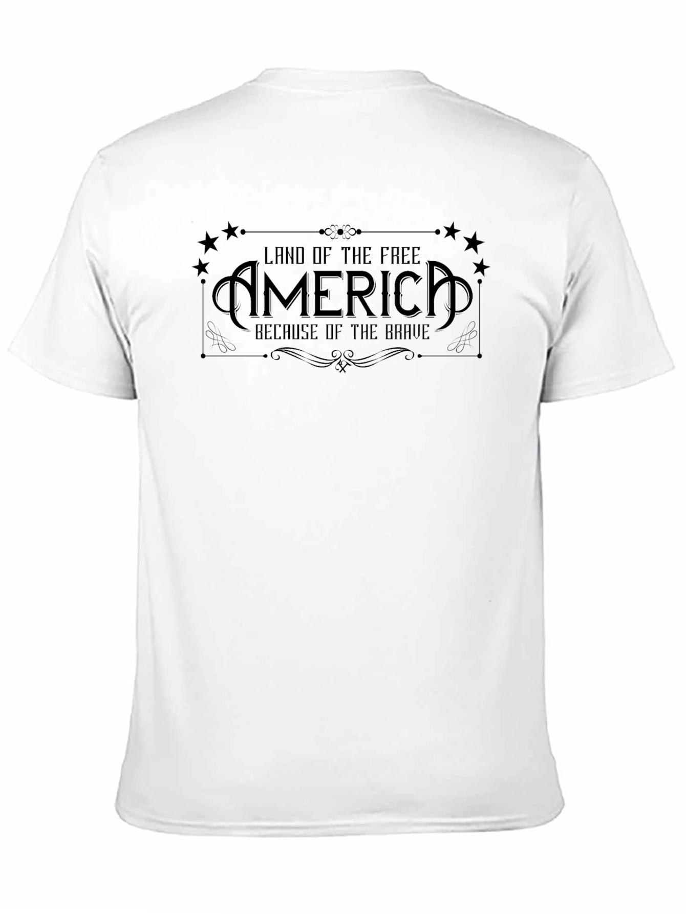 America Land of the Free Graphic Tee