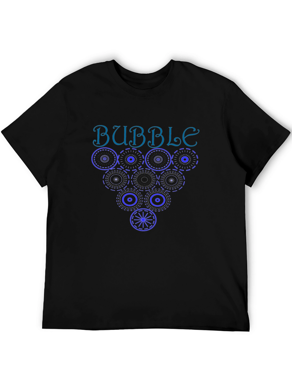 Bubble Graphic T-Shirt - Black