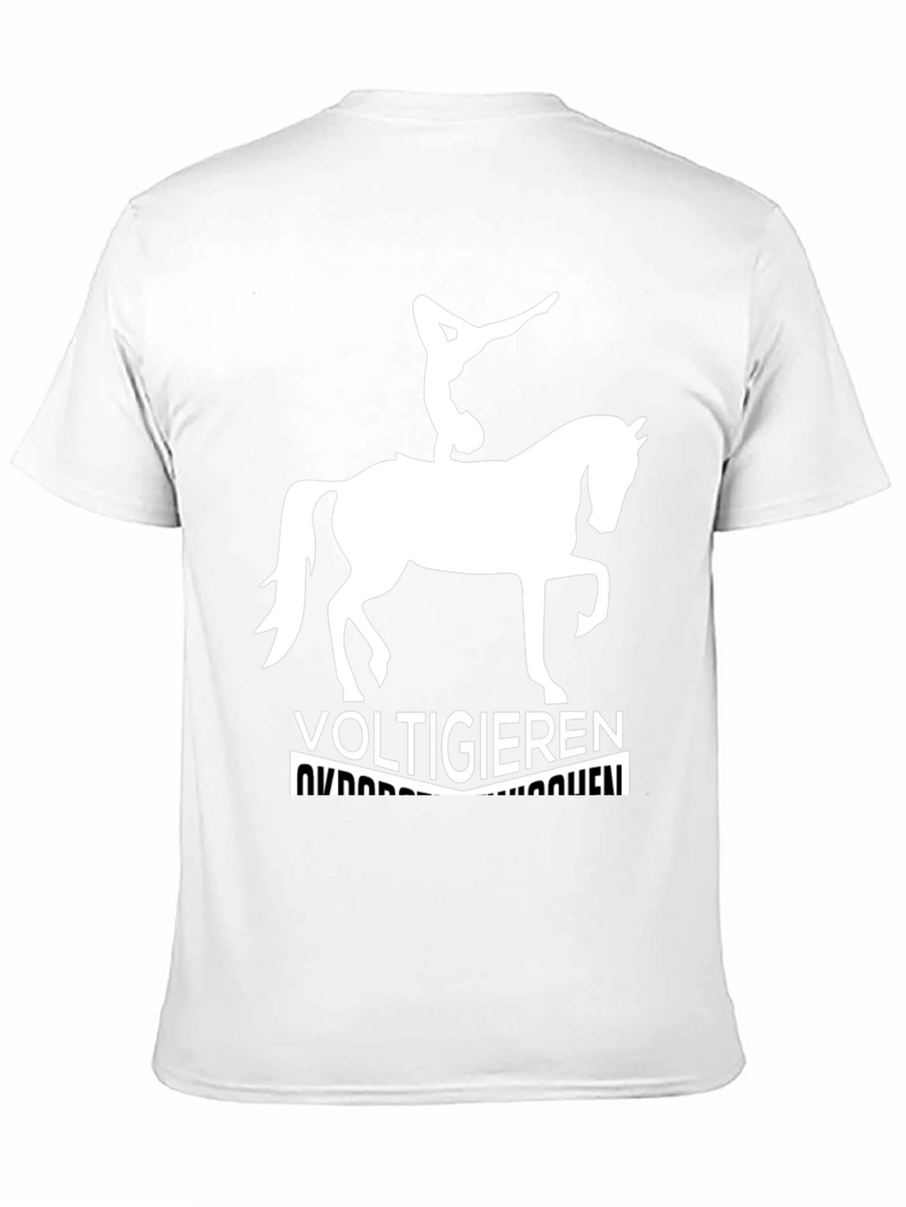 Voltigieren Equestrian Black T-Shirt