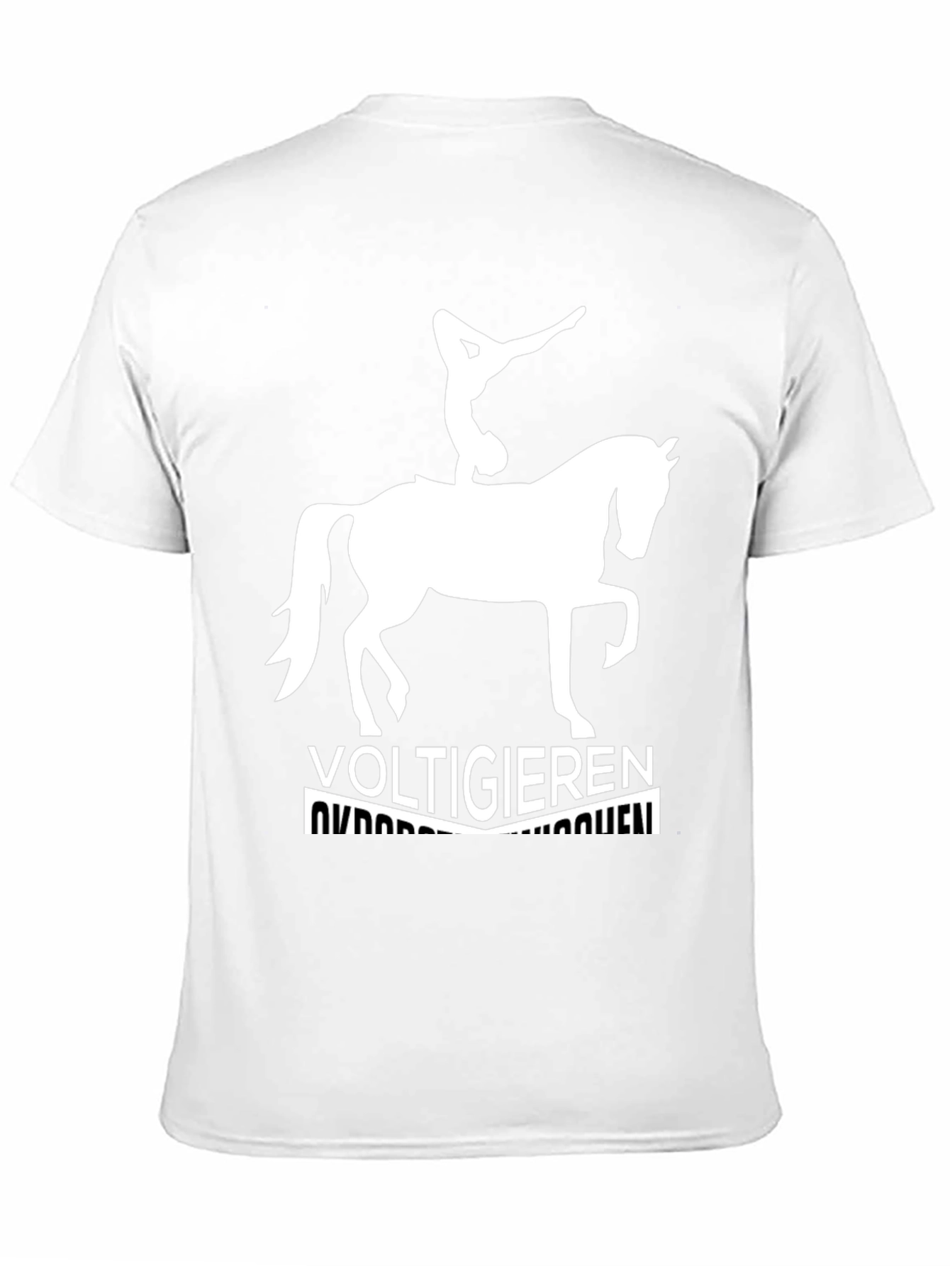 Voltigieren Equestrian Black T-Shirt