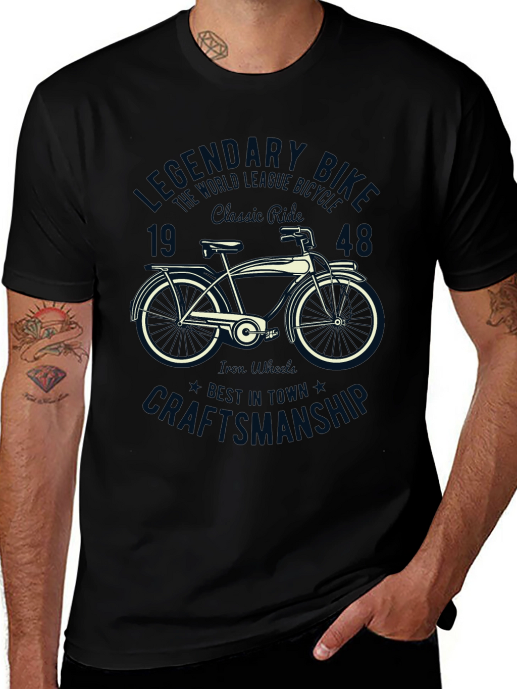 Legendary Bike T-Shirt - Retro Design