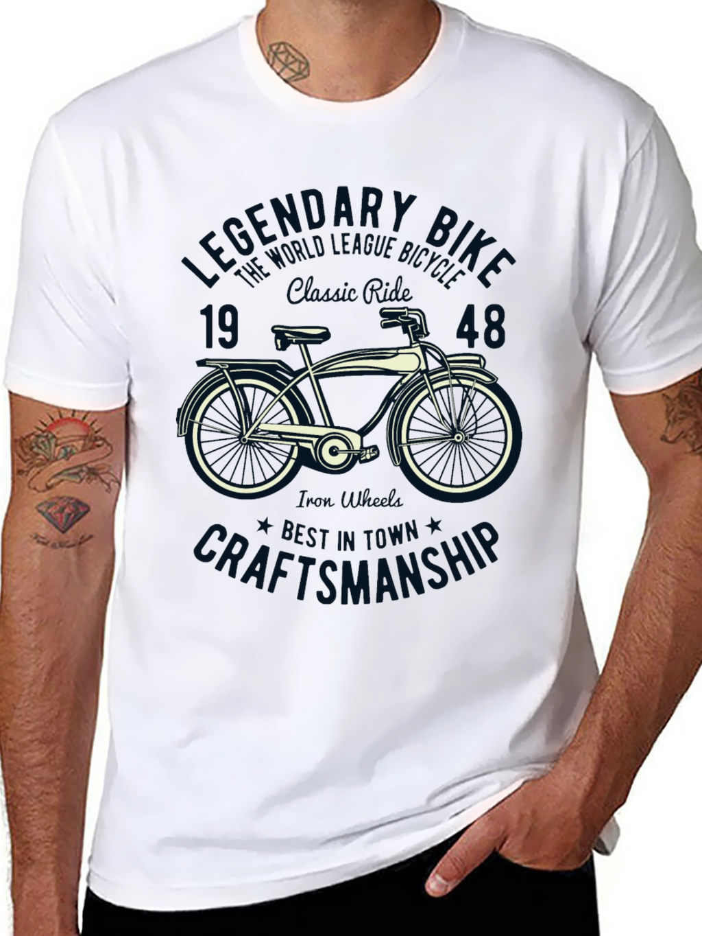 Legendary Bike T-Shirt - Retro Design