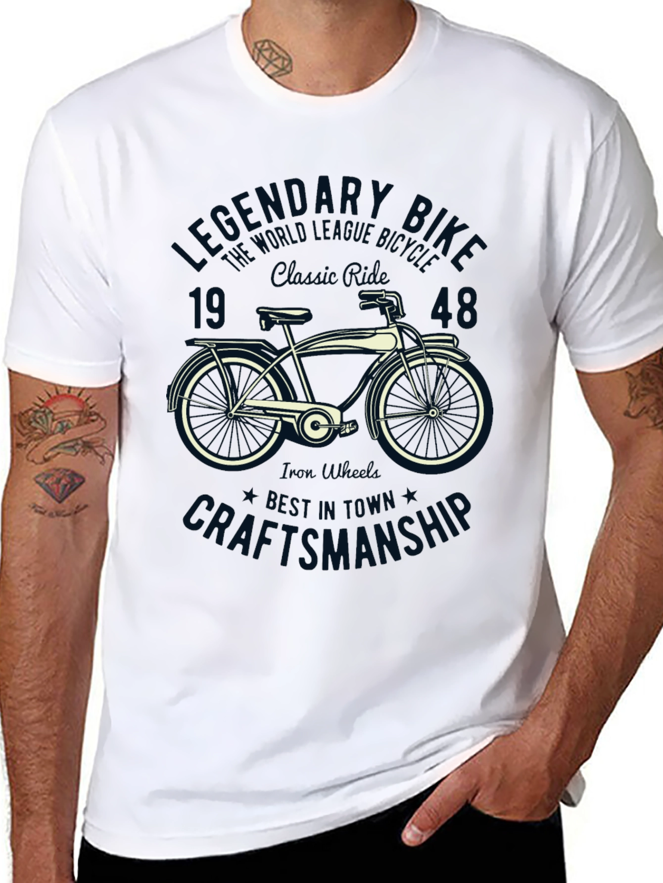 Legendary Bike T-Shirt - Retro Design