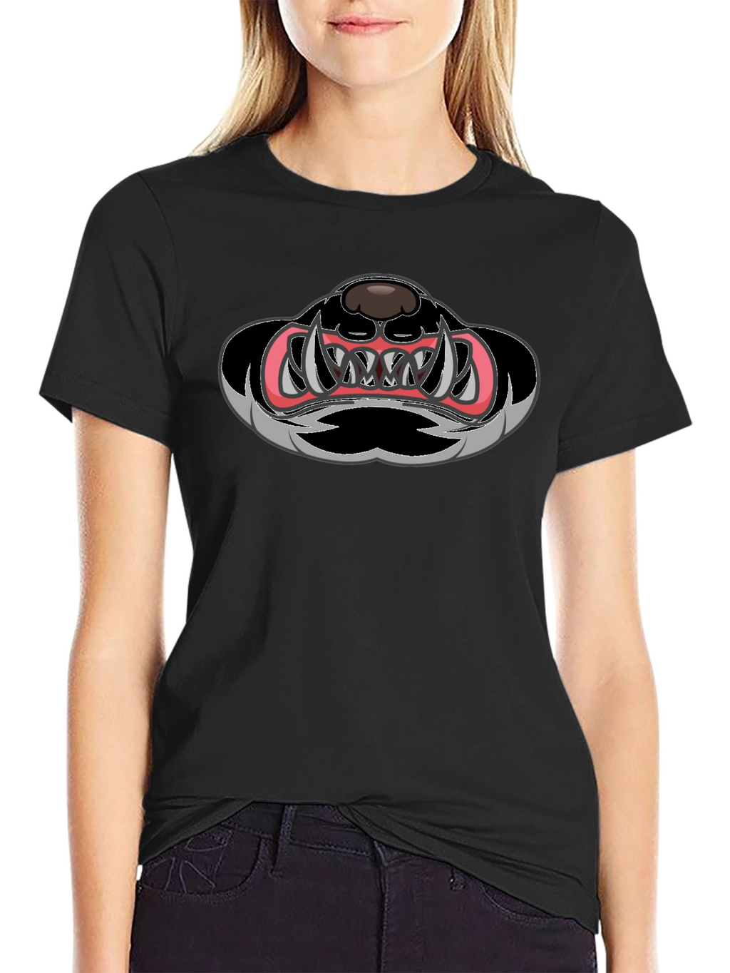 Monster Mouth Graphic T-Shirt