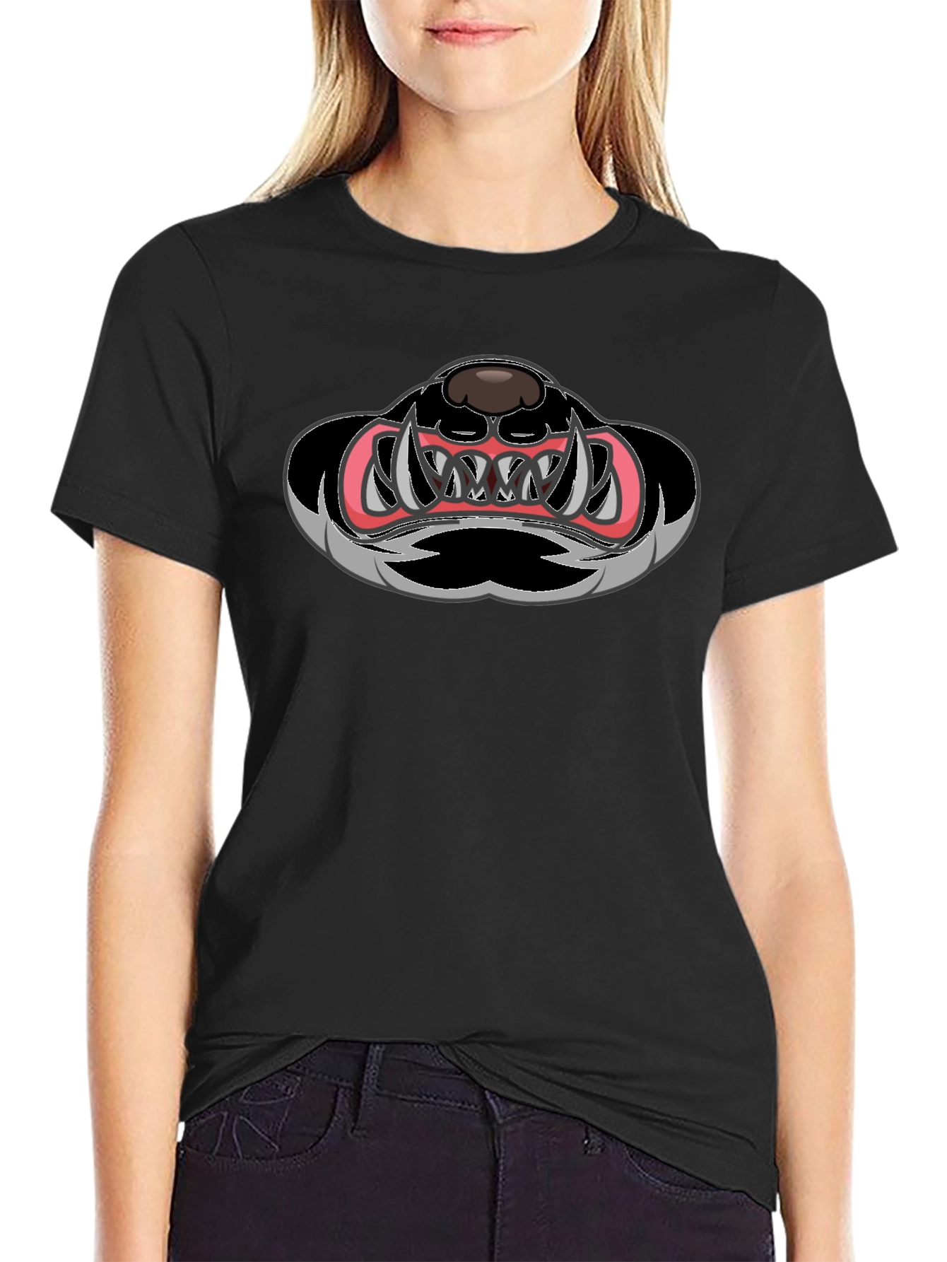 Monster Mouth Graphic T-Shirt