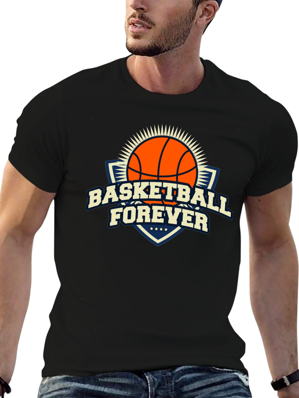 Basketball Forever Graphic T-Shirt