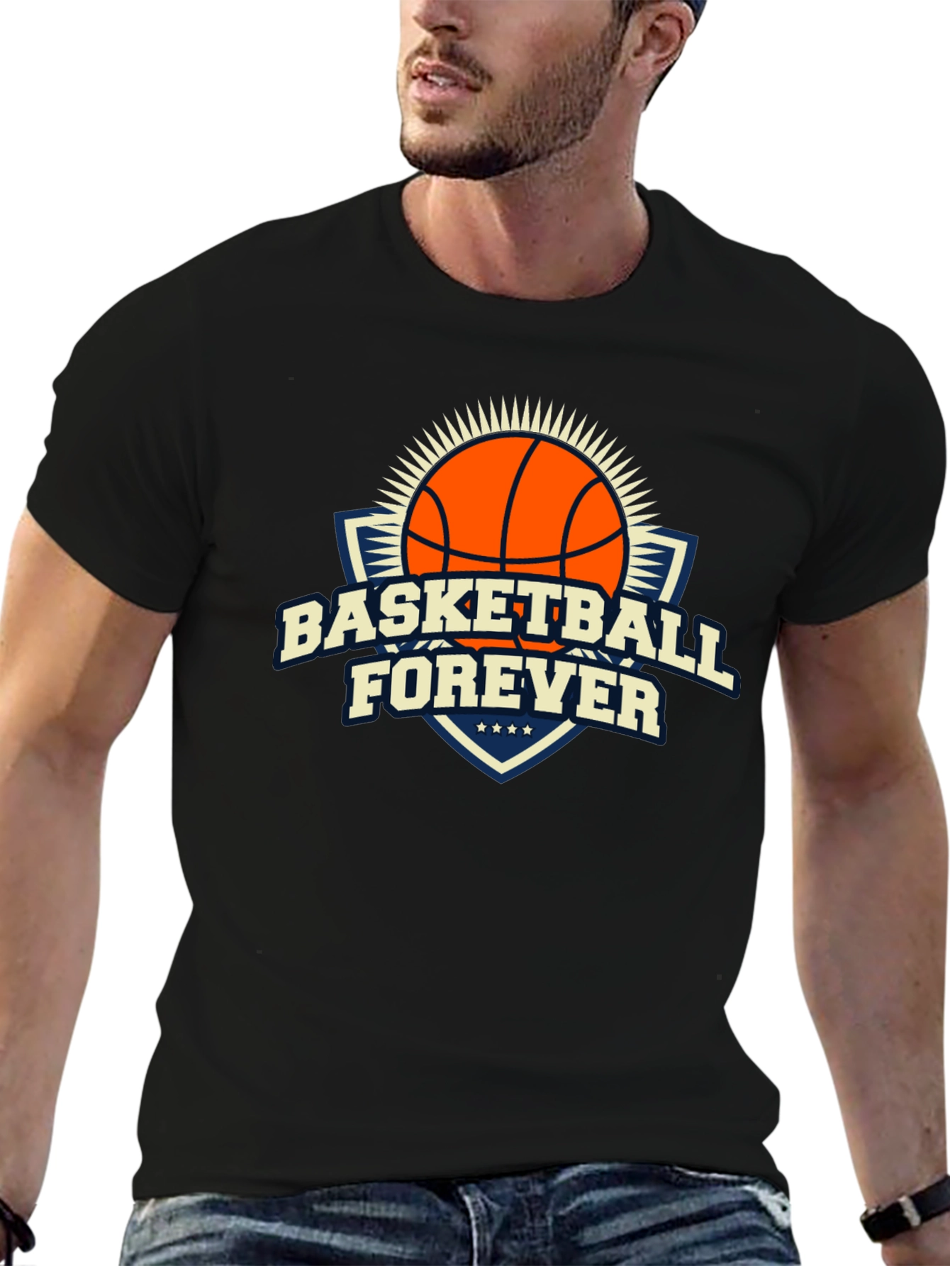 Basketball Forever Graphic T-Shirt