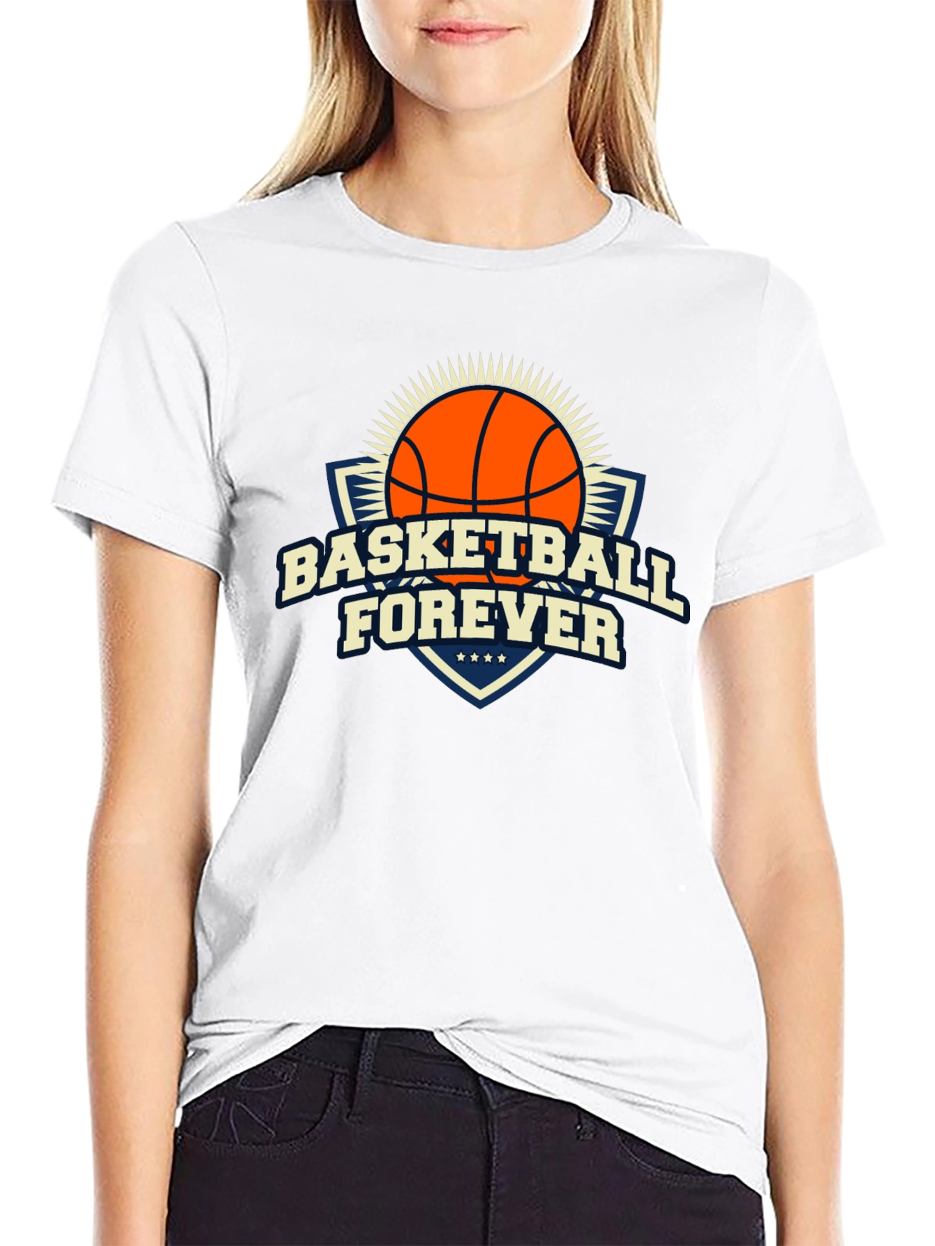 Basketball Forever Graphic T-Shirt