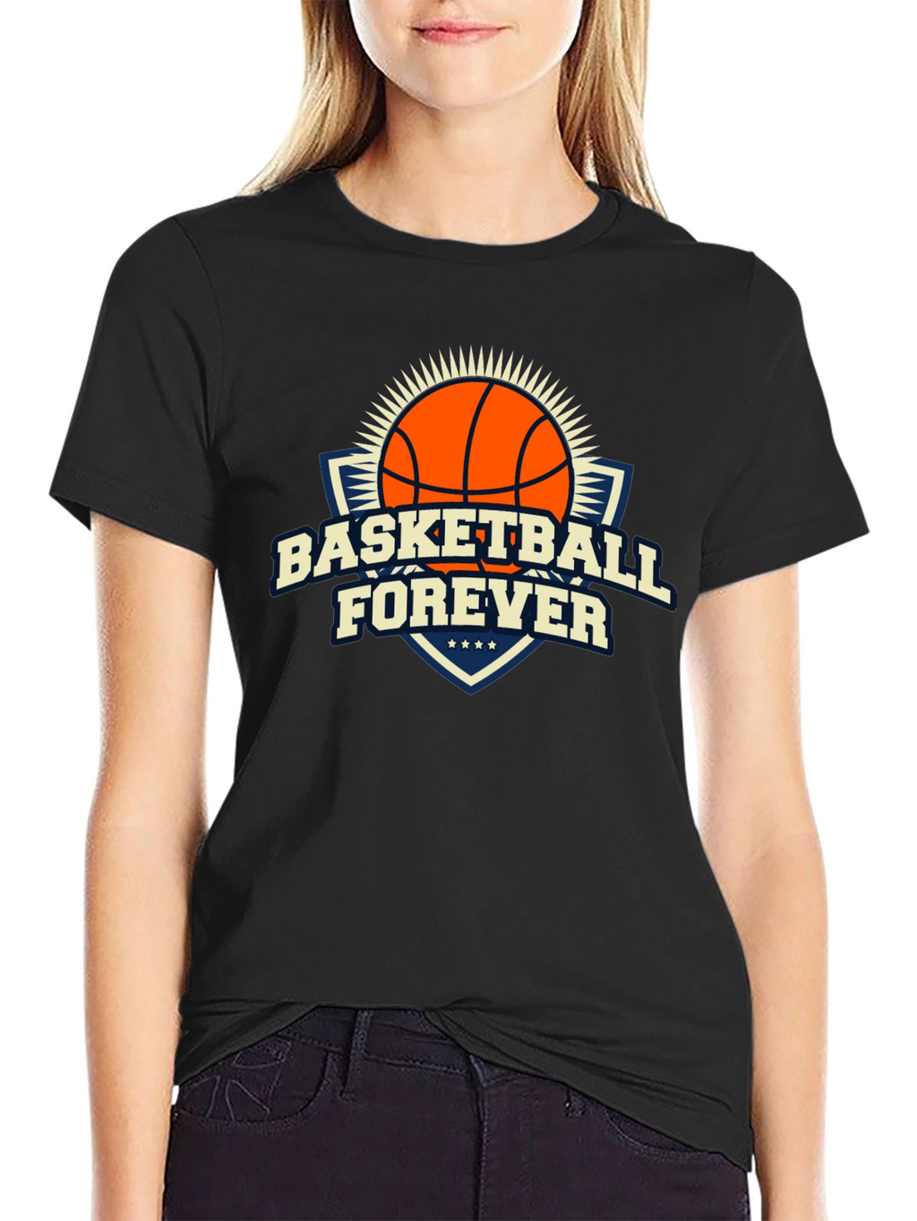 Basketball Forever Graphic T-Shirt