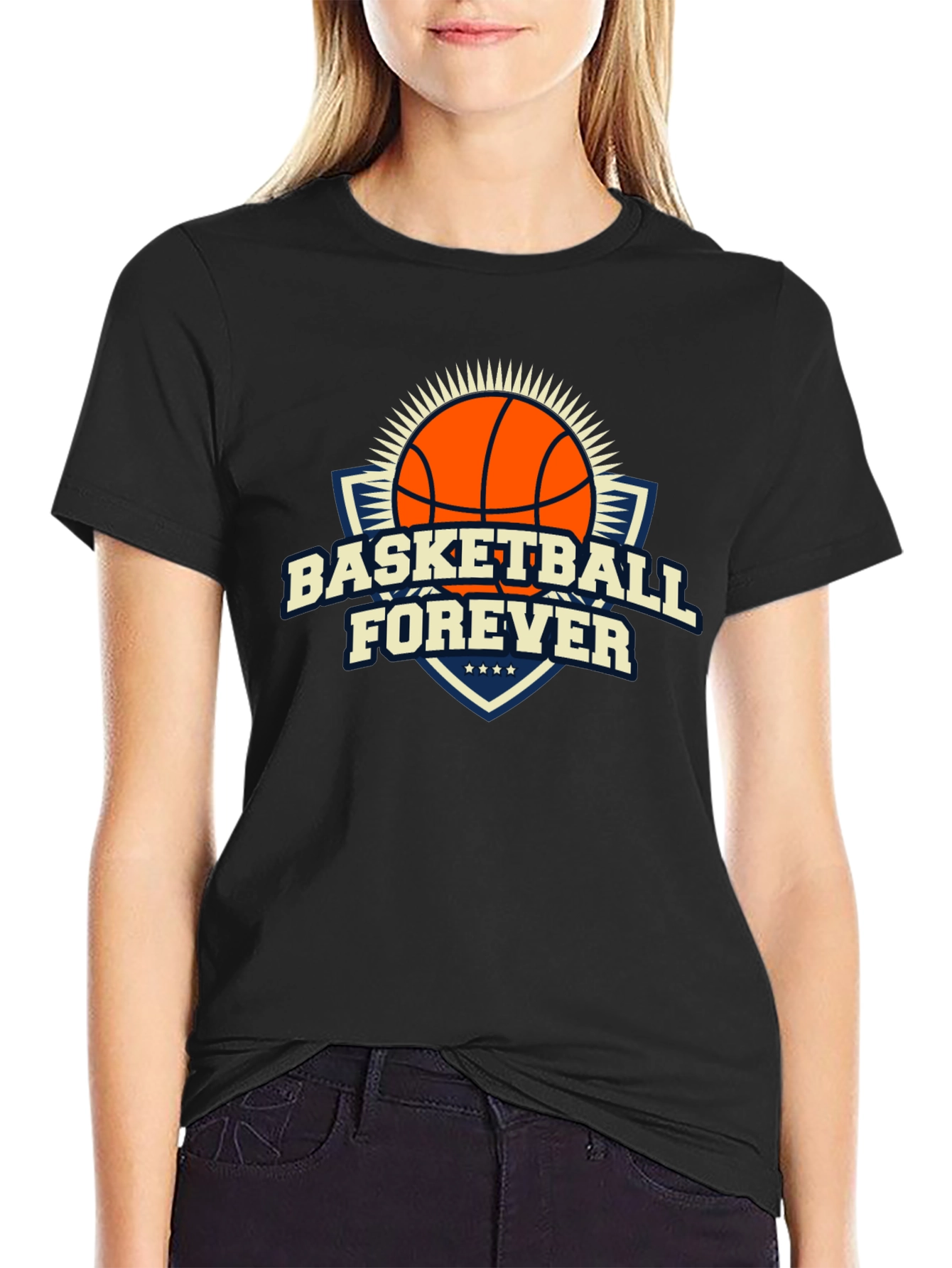 Basketball Forever Graphic T-Shirt