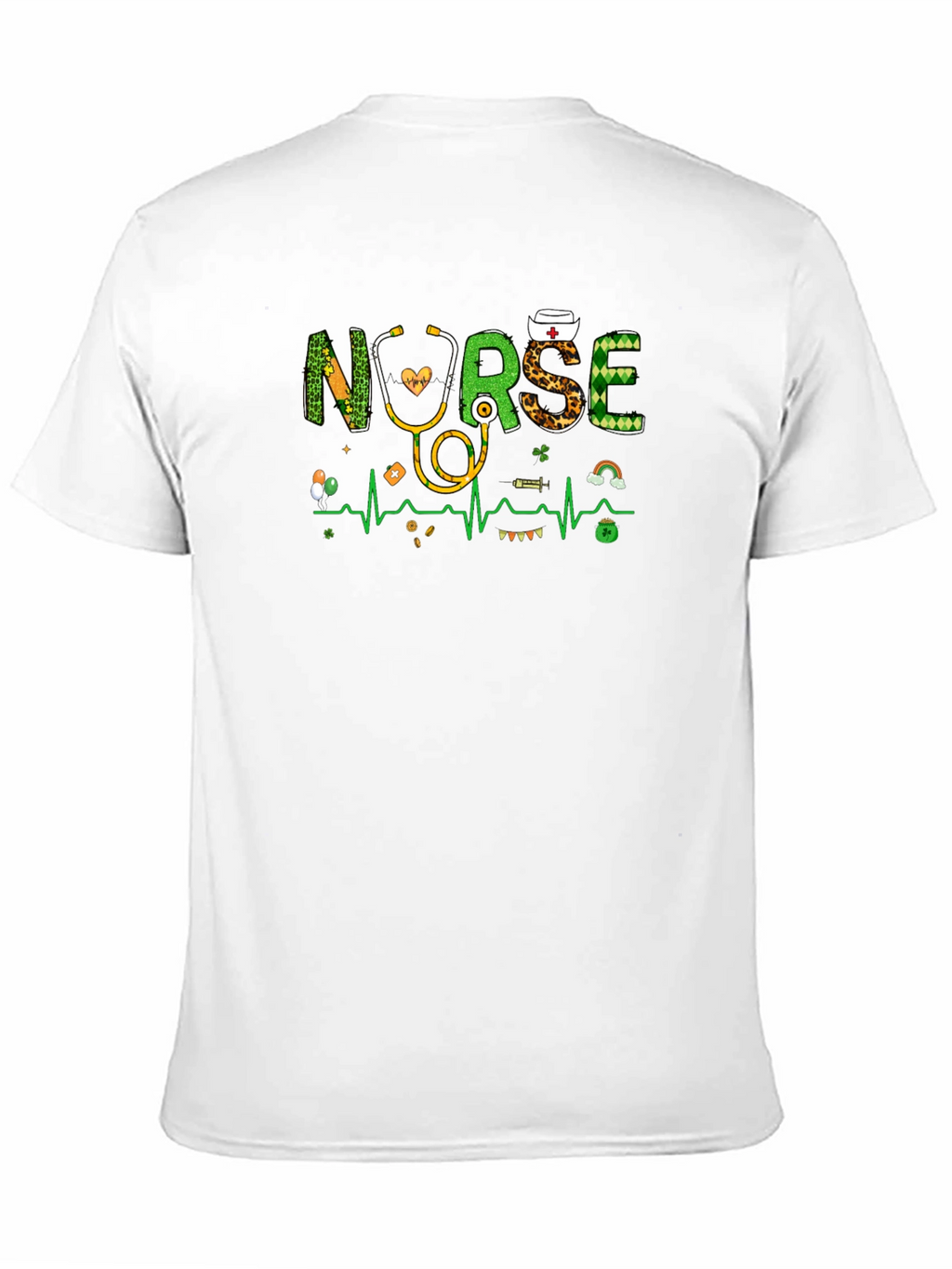 St. Patricks Day Nurse Graphic Tee