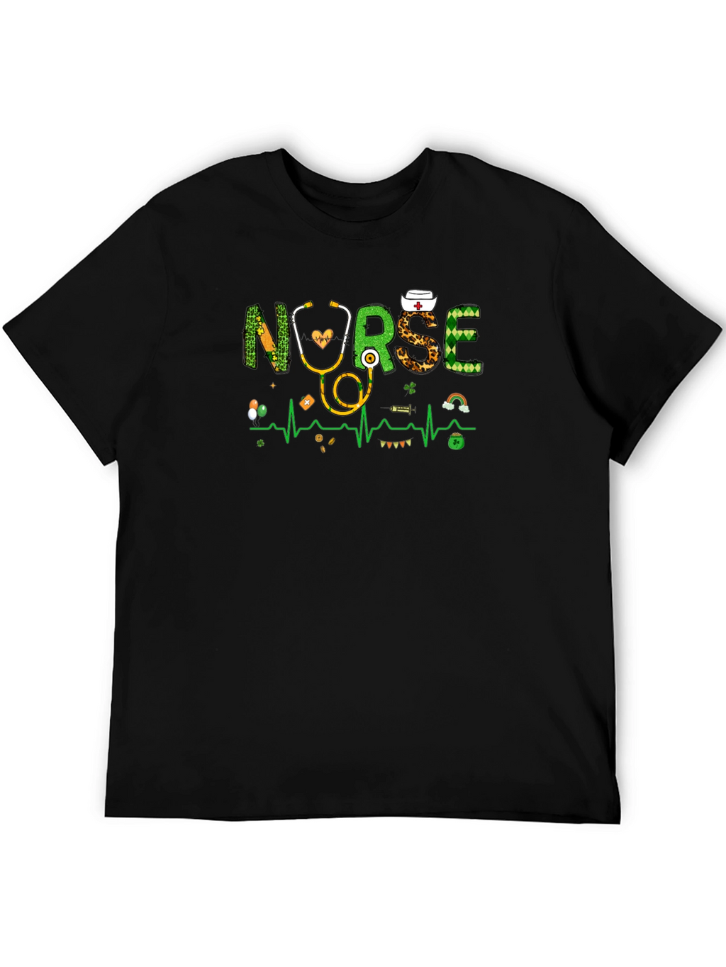 St. Patricks Day Nurse Graphic Tee