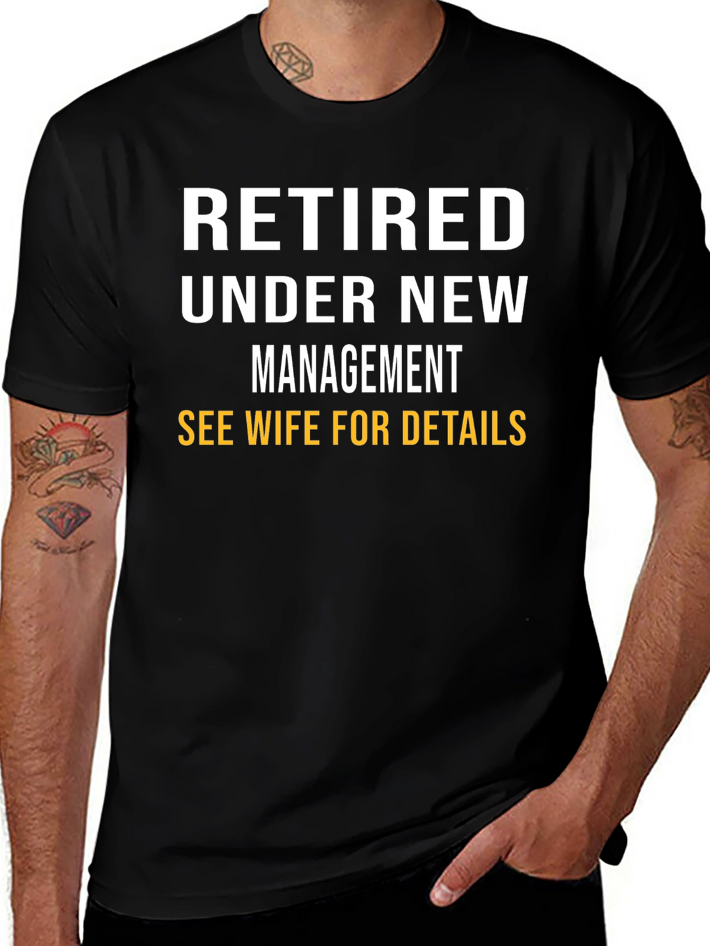 Retired Under New Management T-Shirt