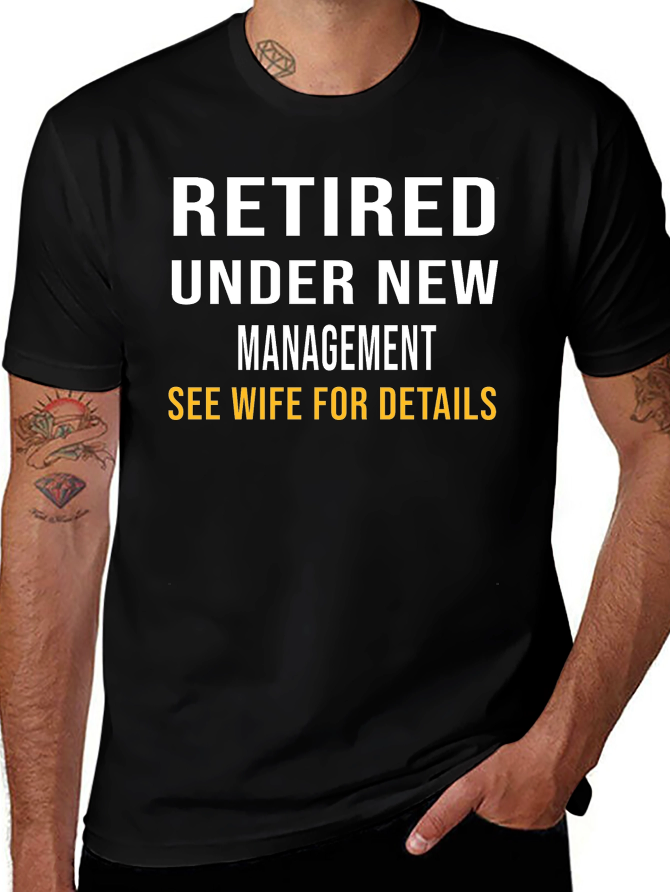 Retired Under New Management T-Shirt