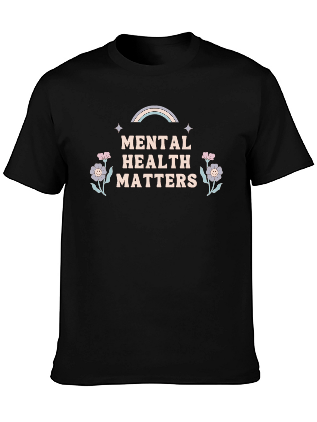 Mental Health Matters Black T-Shirt