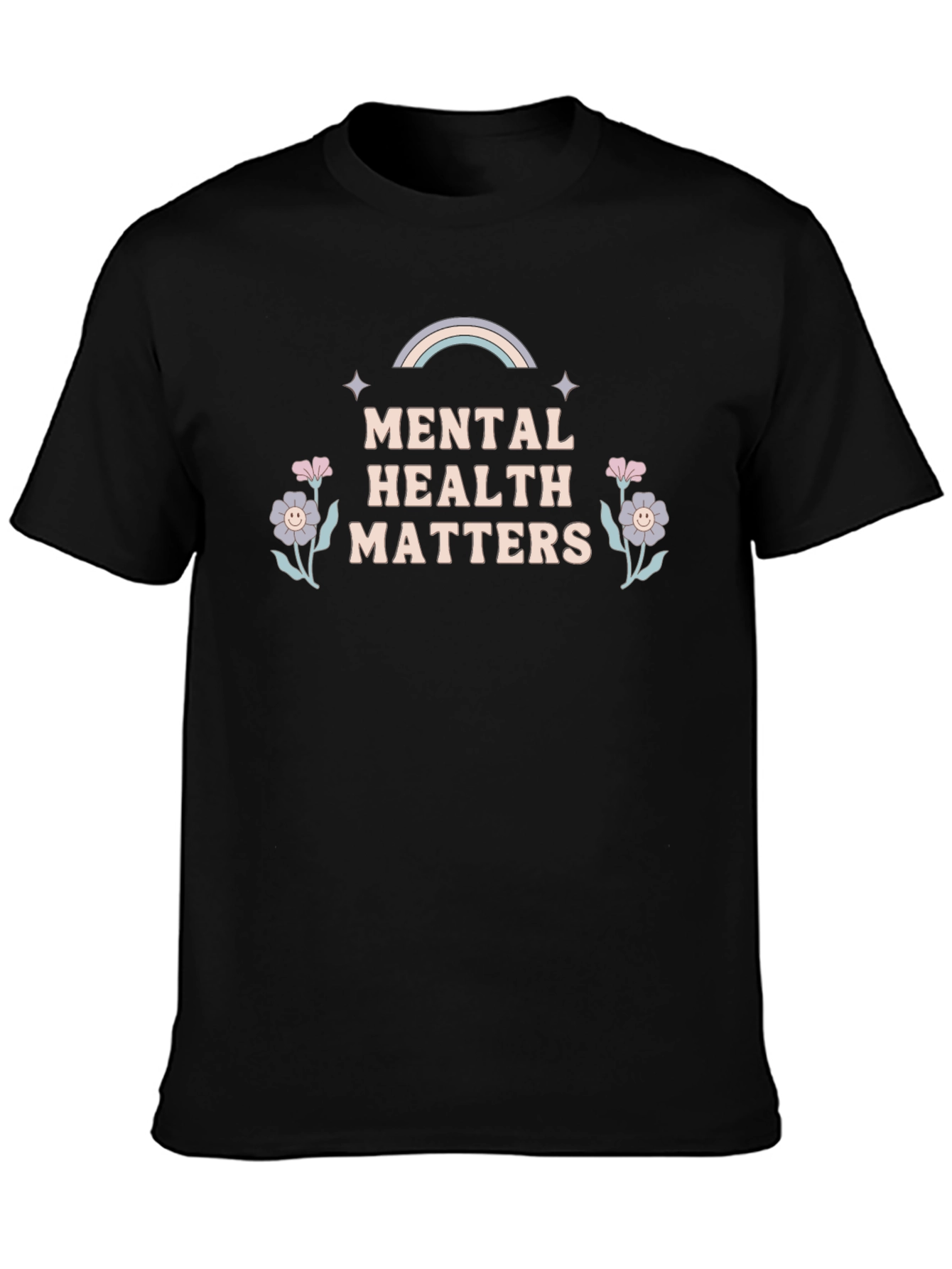 Mental Health Matters Black T-Shirt