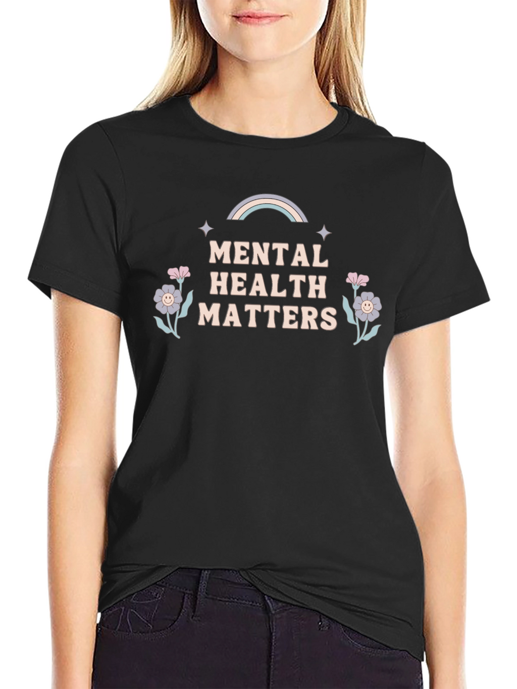 Mental Health Matters Black T-Shirt