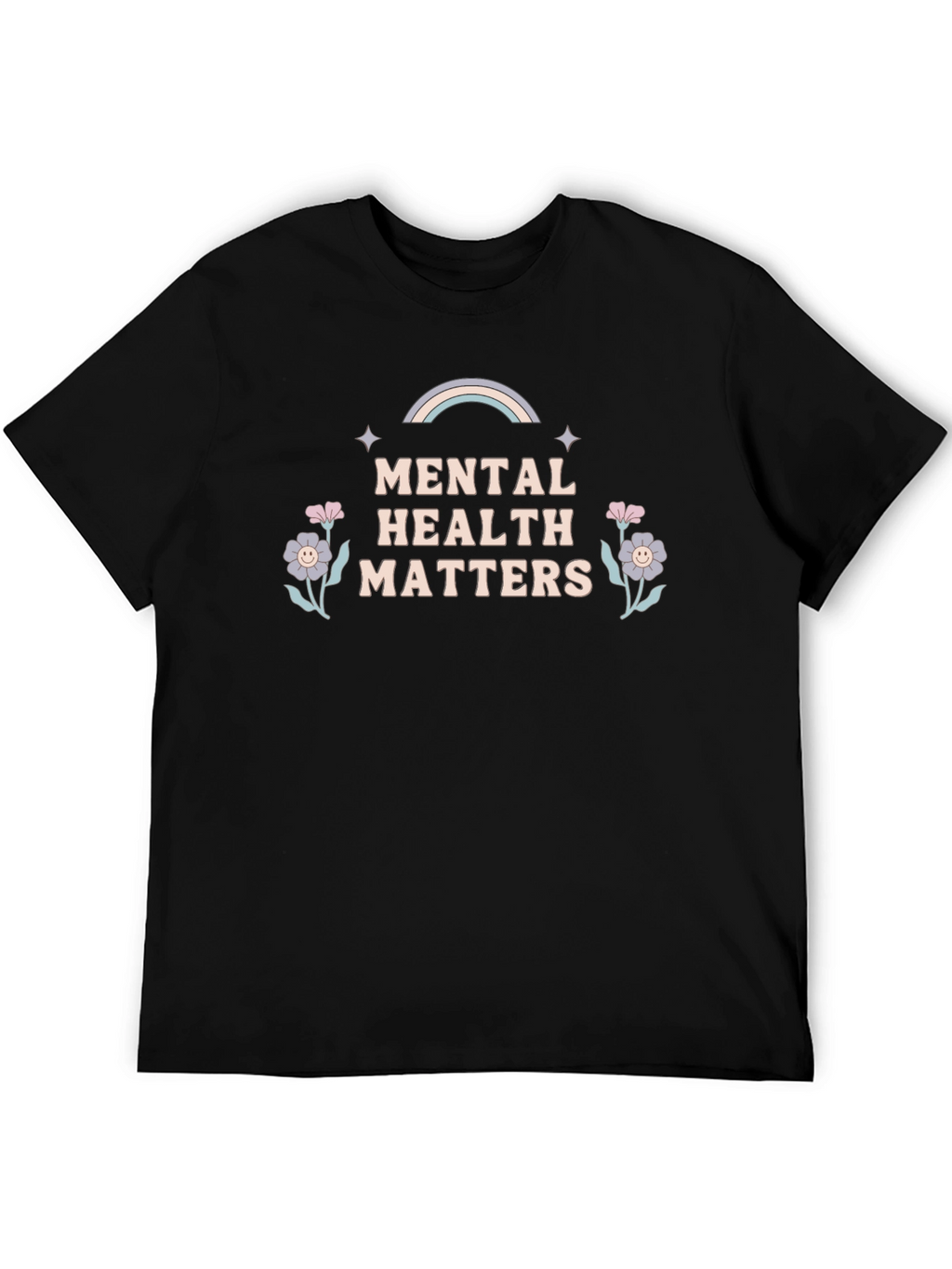 Mental Health Matters Black T-Shirt