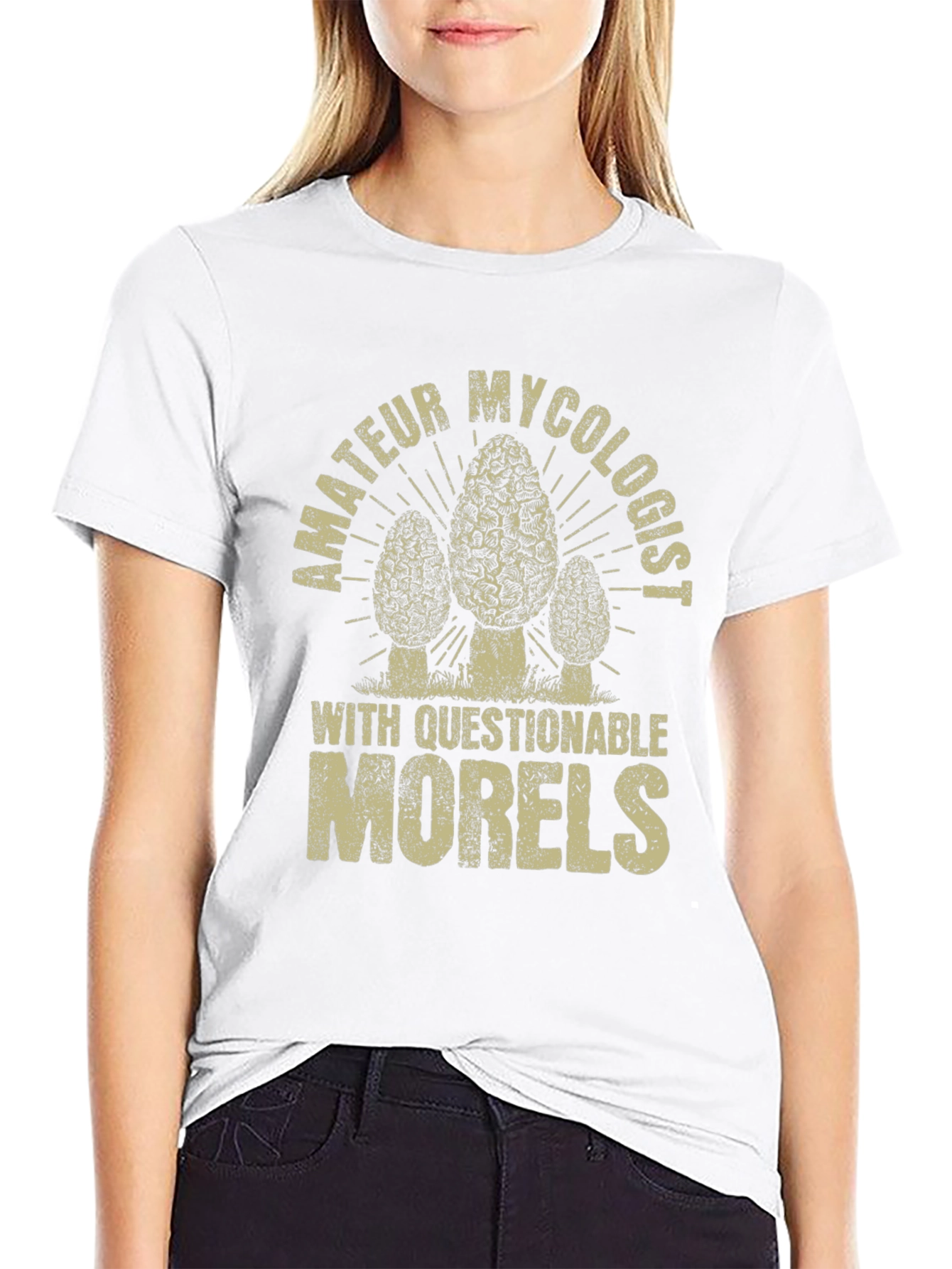 Amateur Mycologist Morel Mushroom T-Shirt