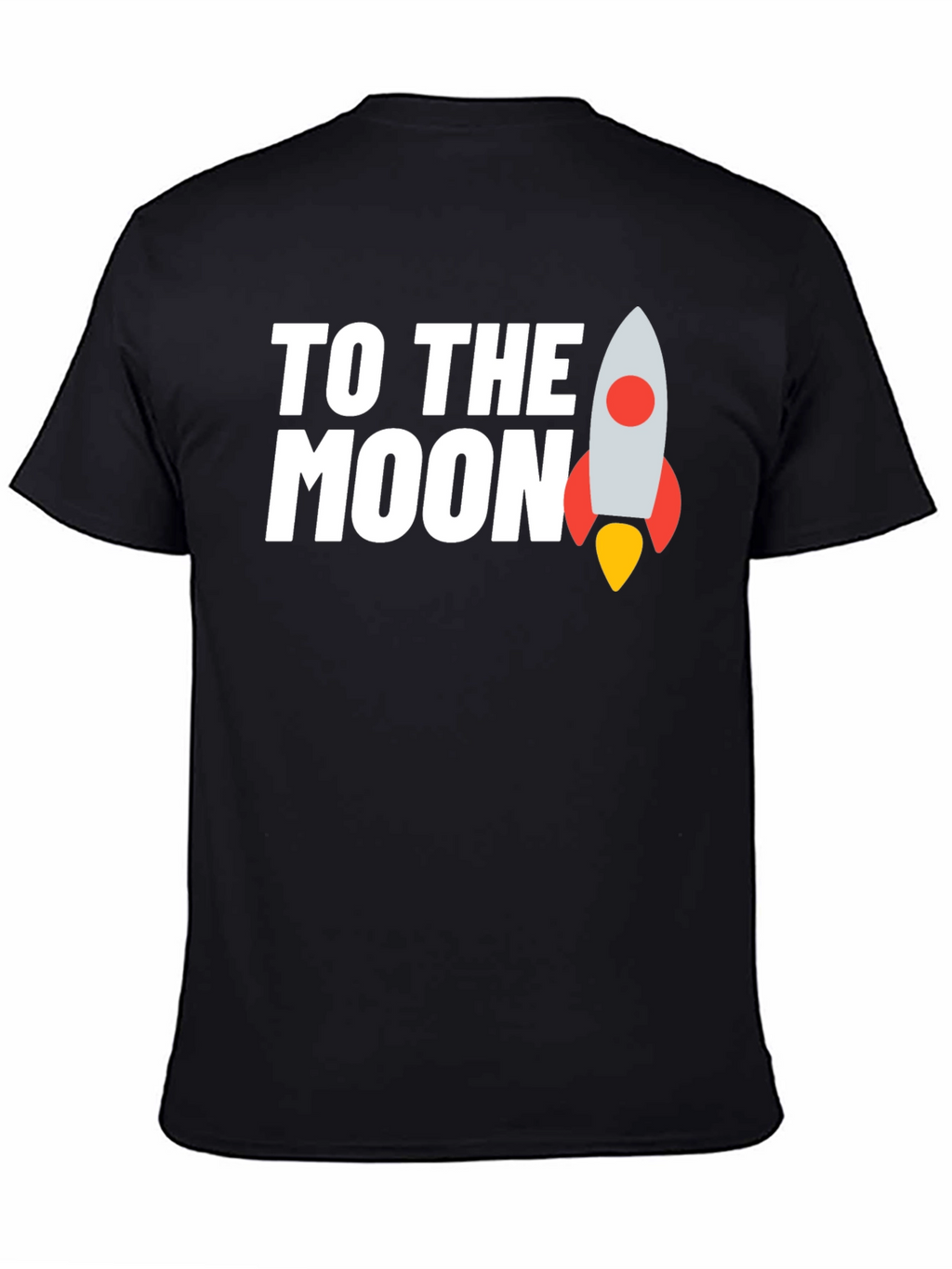 To The Moon T-Shirt - Crypto Rocket Tee