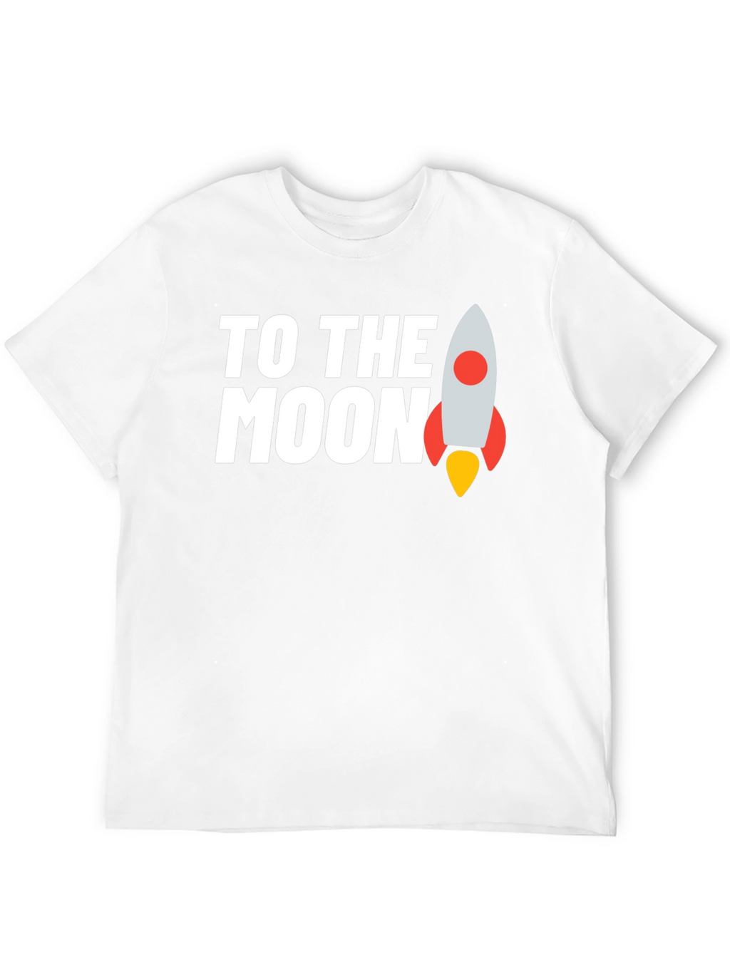 To The Moon T-Shirt - Crypto Rocket Tee