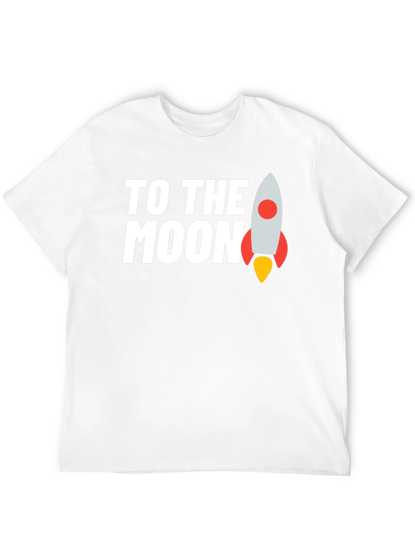 To The Moon T-Shirt - Crypto Rocket Tee