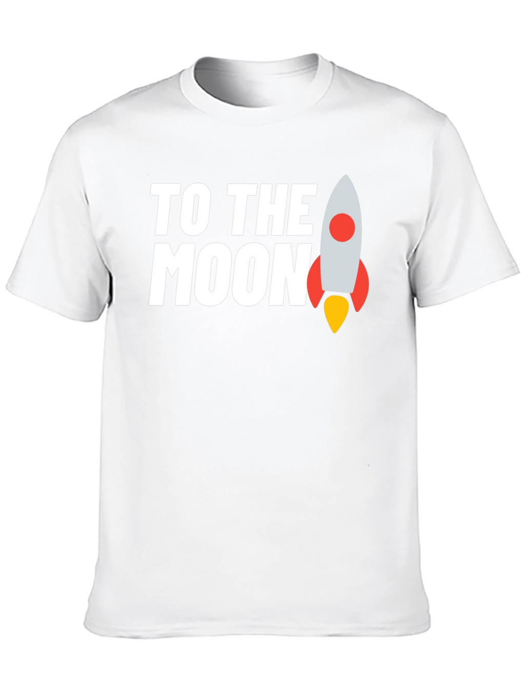 To The Moon T-Shirt - Crypto Rocket Tee
