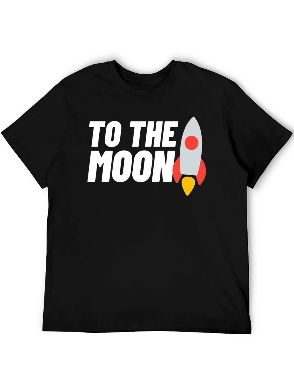 To The Moon T-Shirt - Crypto Rocket Tee