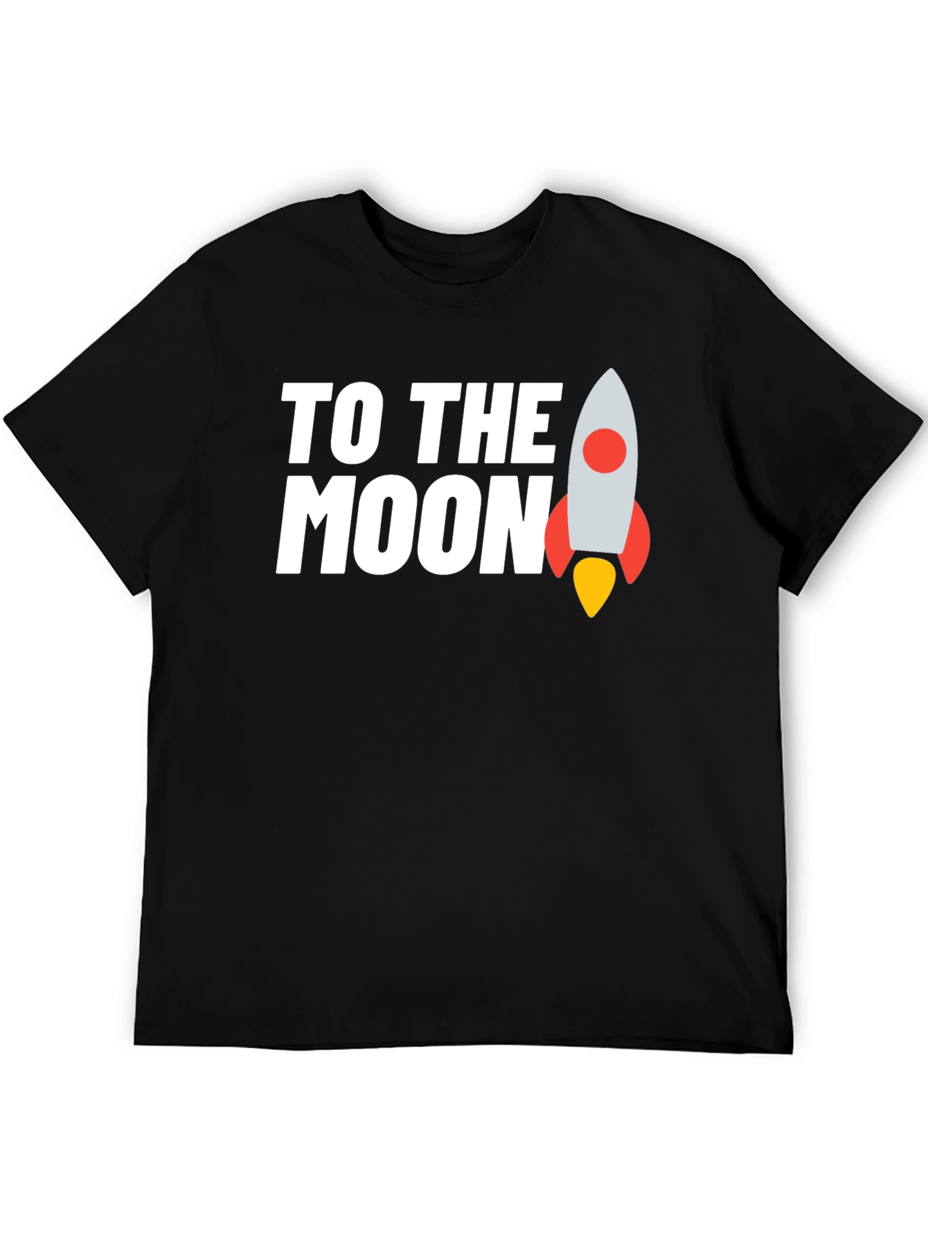 To The Moon T-Shirt - Crypto Rocket Tee