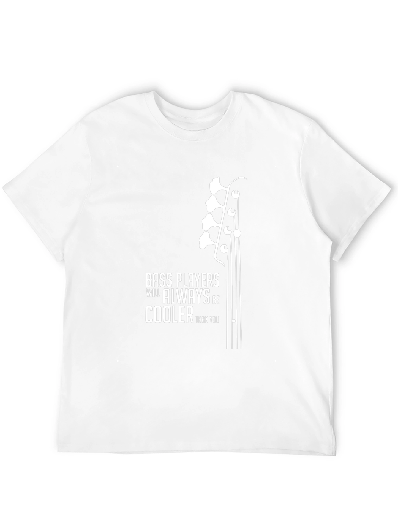Cool Bass Player T-Shirt - Black