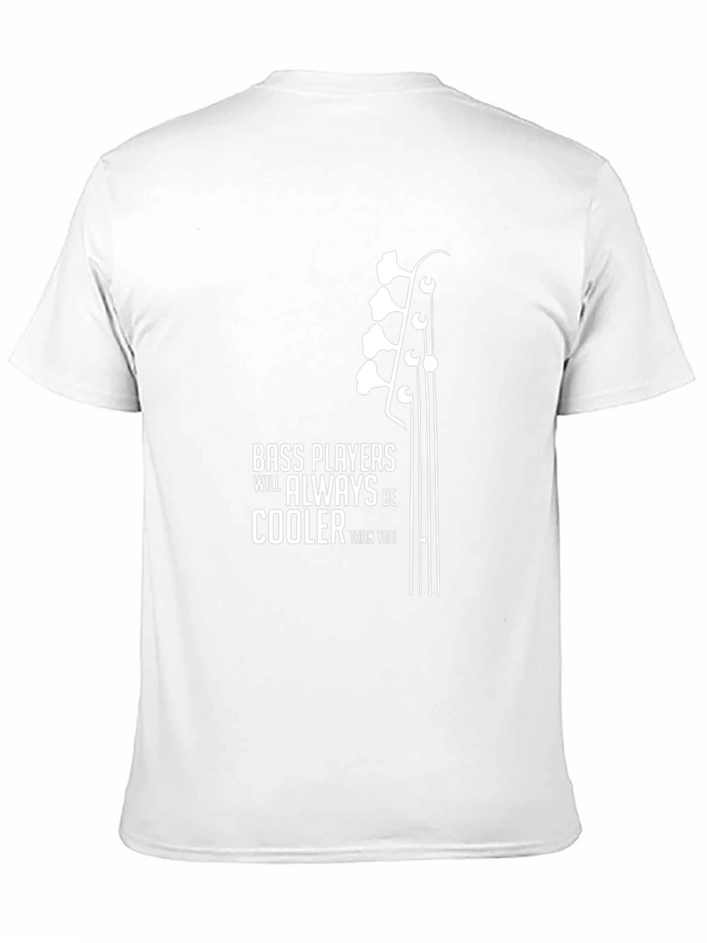 Cool Bass Player T-Shirt - Black