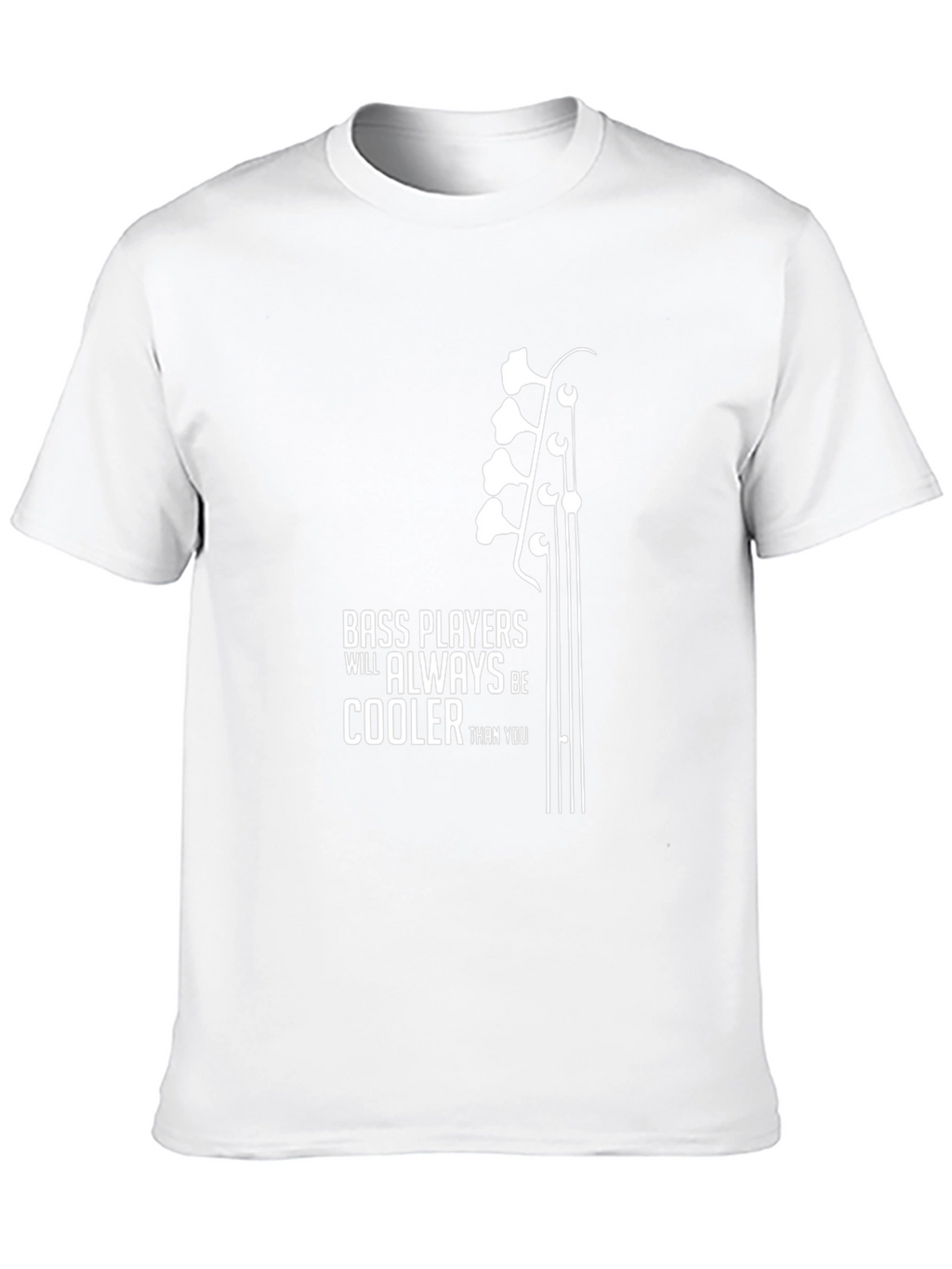 Cool Bass Player T-Shirt - Black