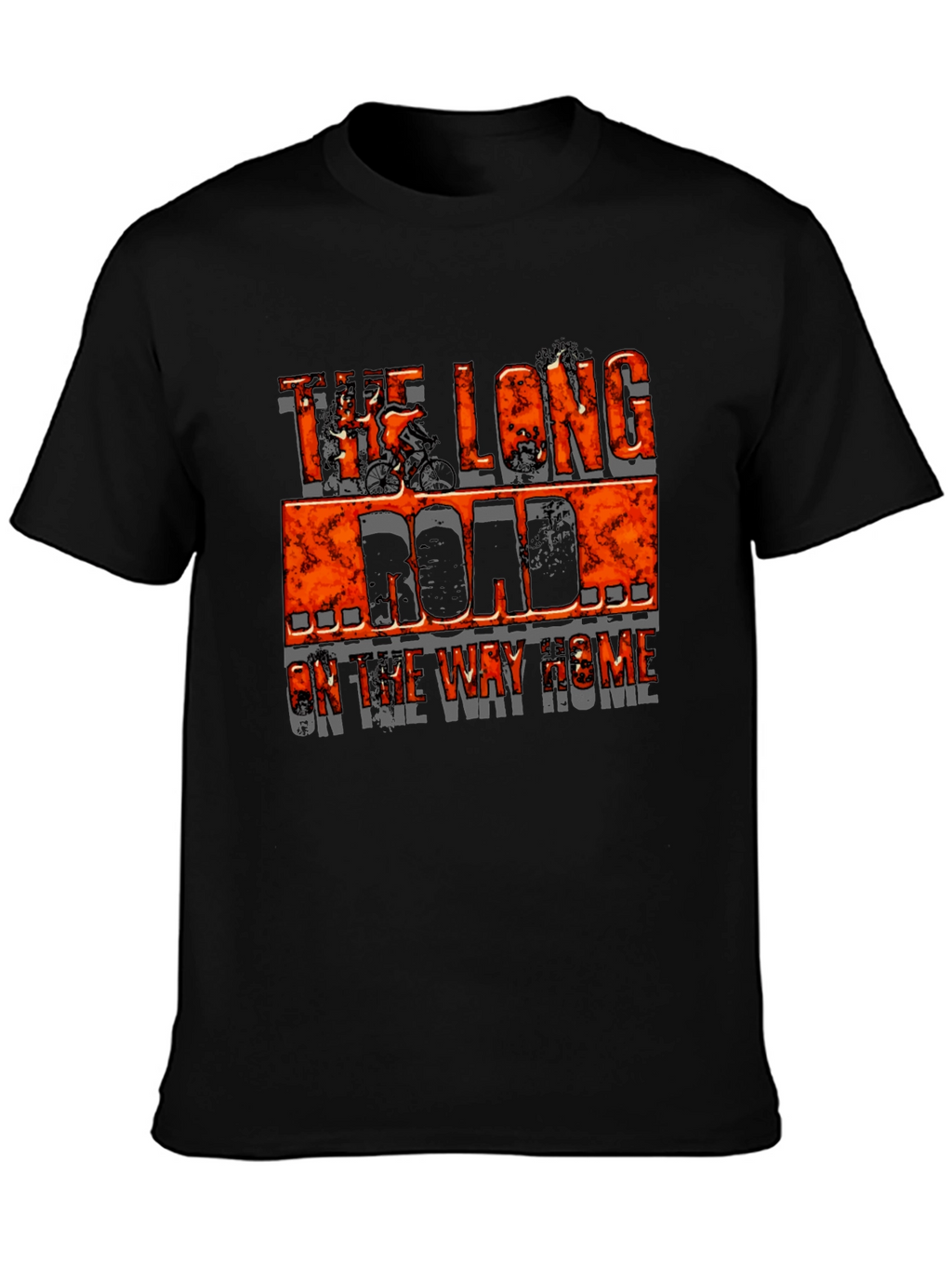 The Long Road Home Cycling Graphic T-Shirt