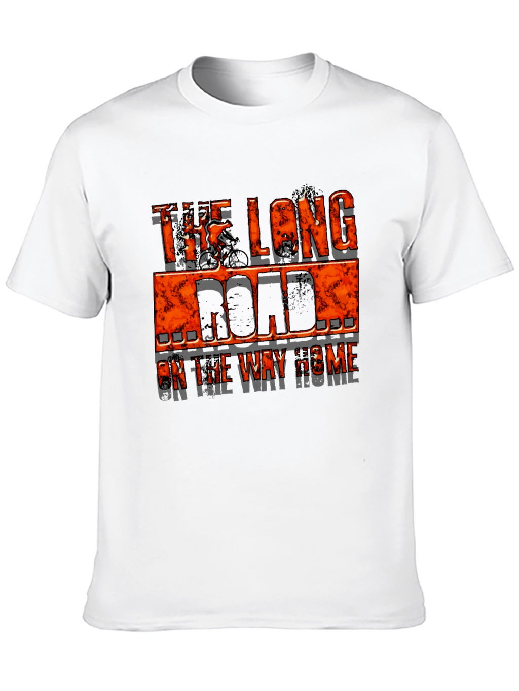 The Long Road Home Cycling Graphic T-Shirt