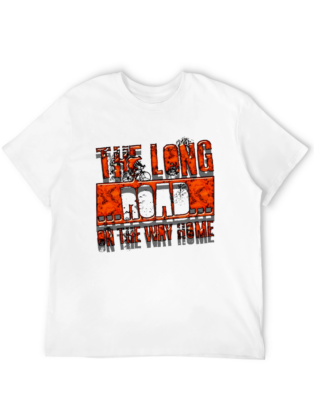 The Long Road Home Cycling Graphic T-Shirt